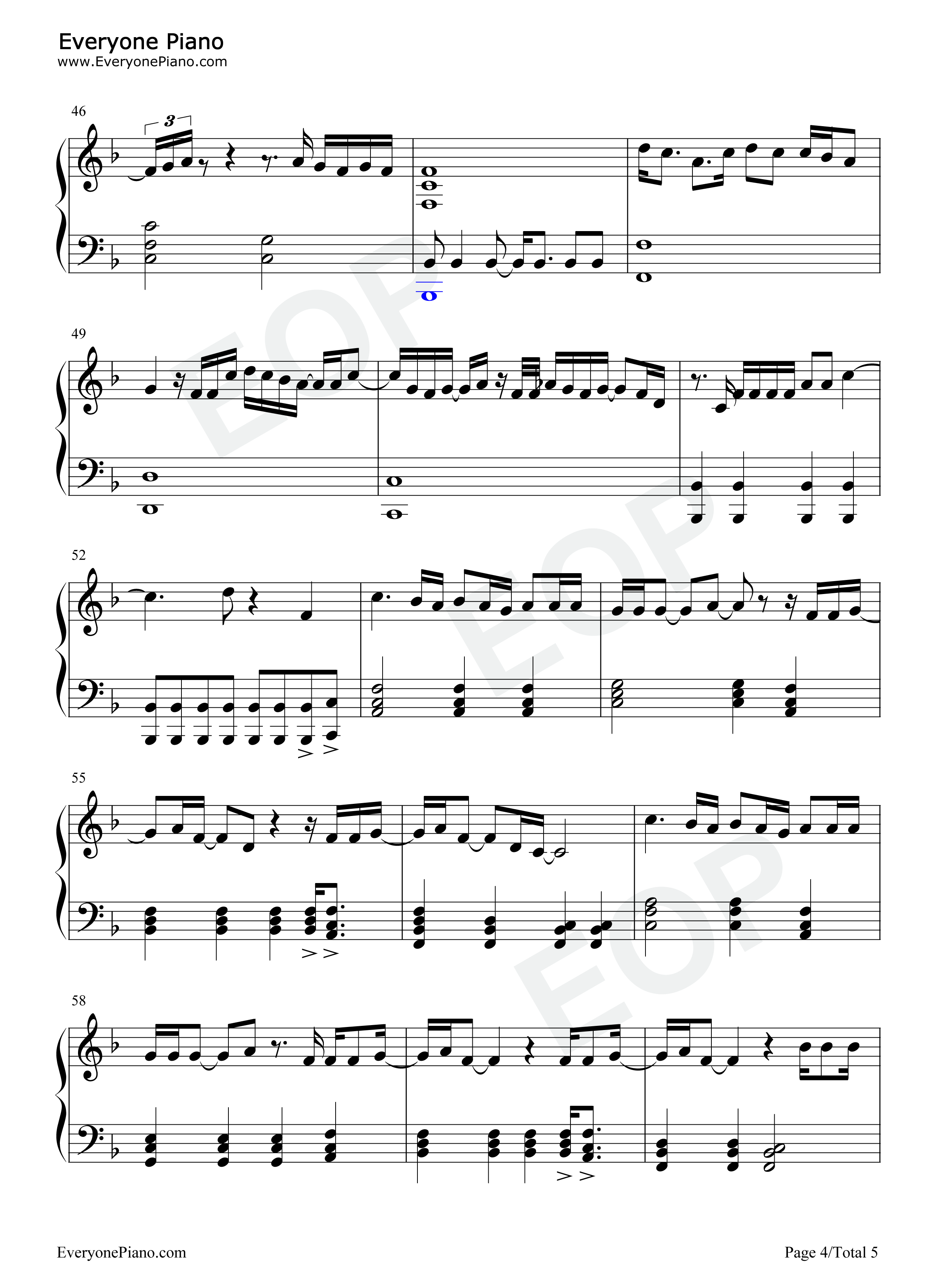 Easy_on_Me钢琴谱_Adele