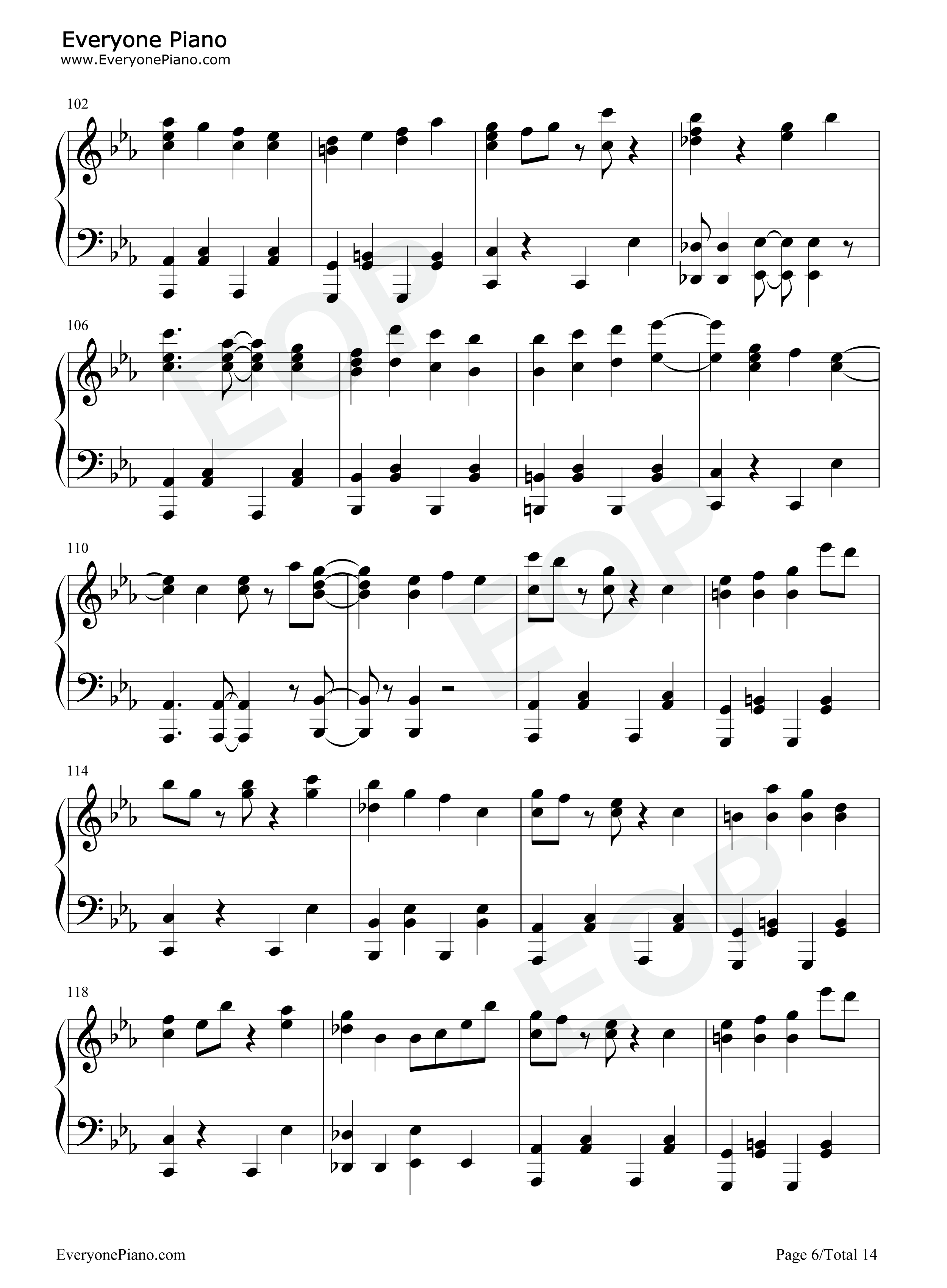 夜に駆ける钢琴谱_Yoasobi