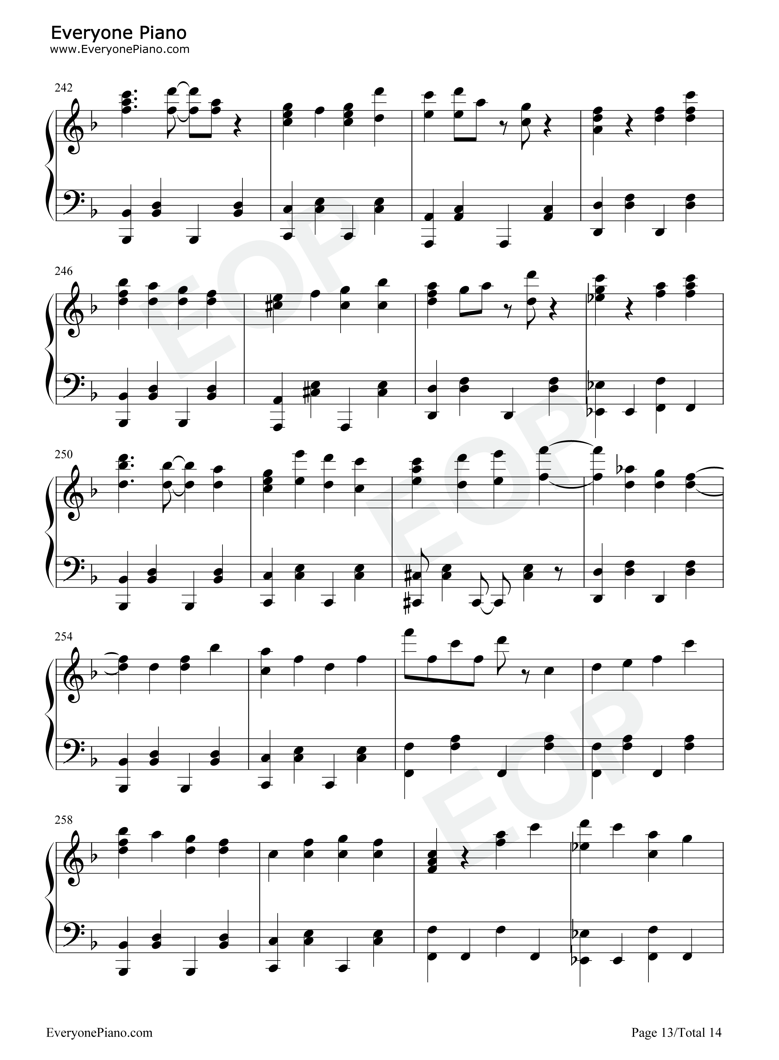 夜に駆ける钢琴谱_Yoasobi