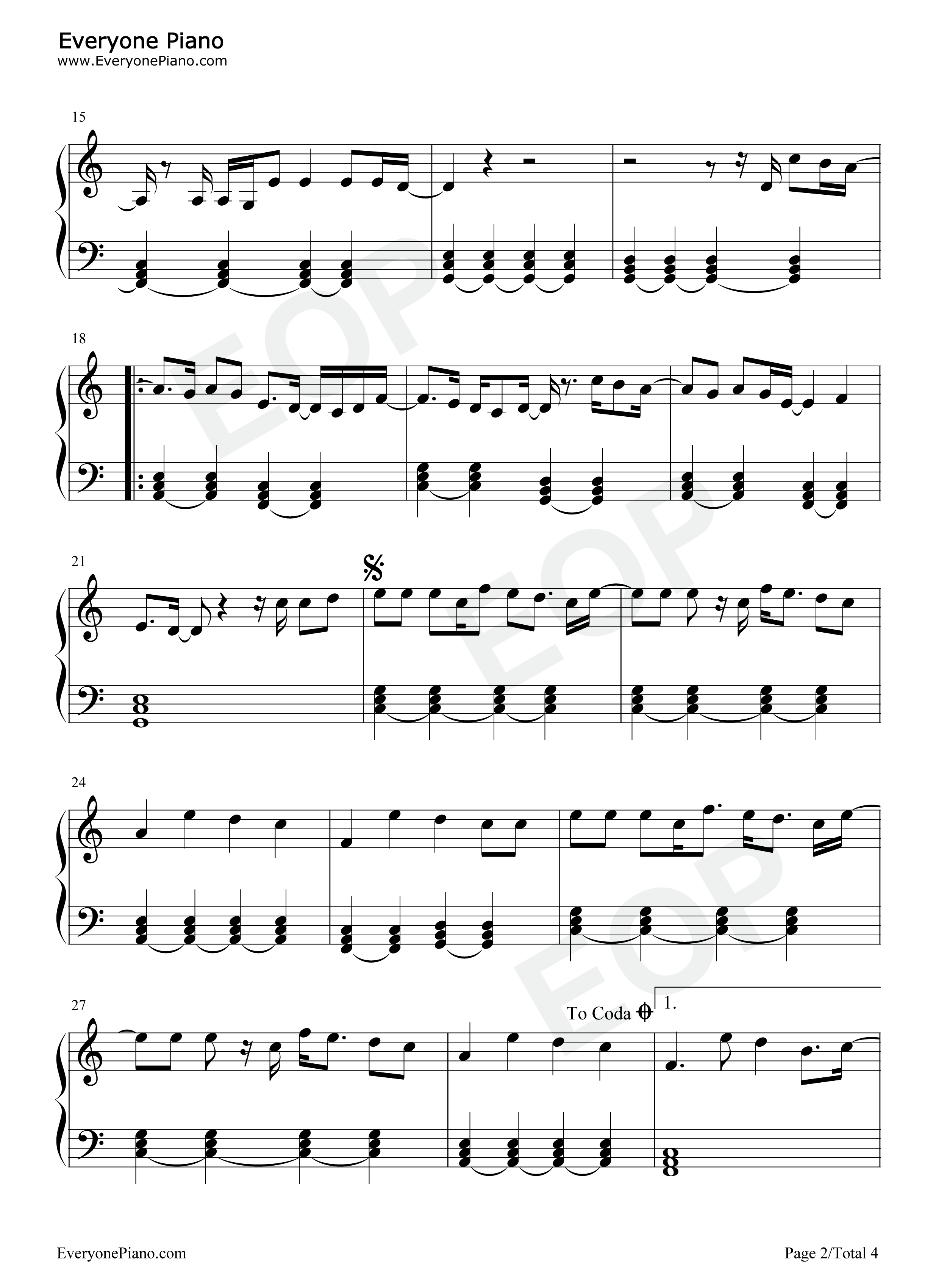 I_Guess_Im_in_Love钢琴谱_Clinton_Kane