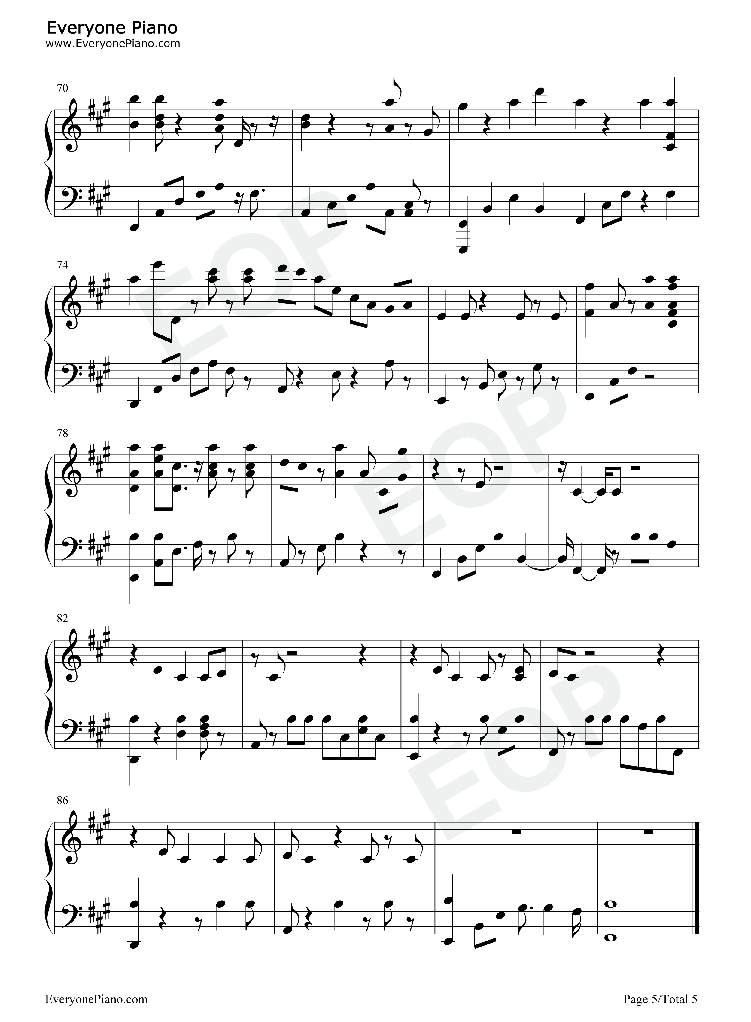 Emotions钢琴谱_Iann_Dior