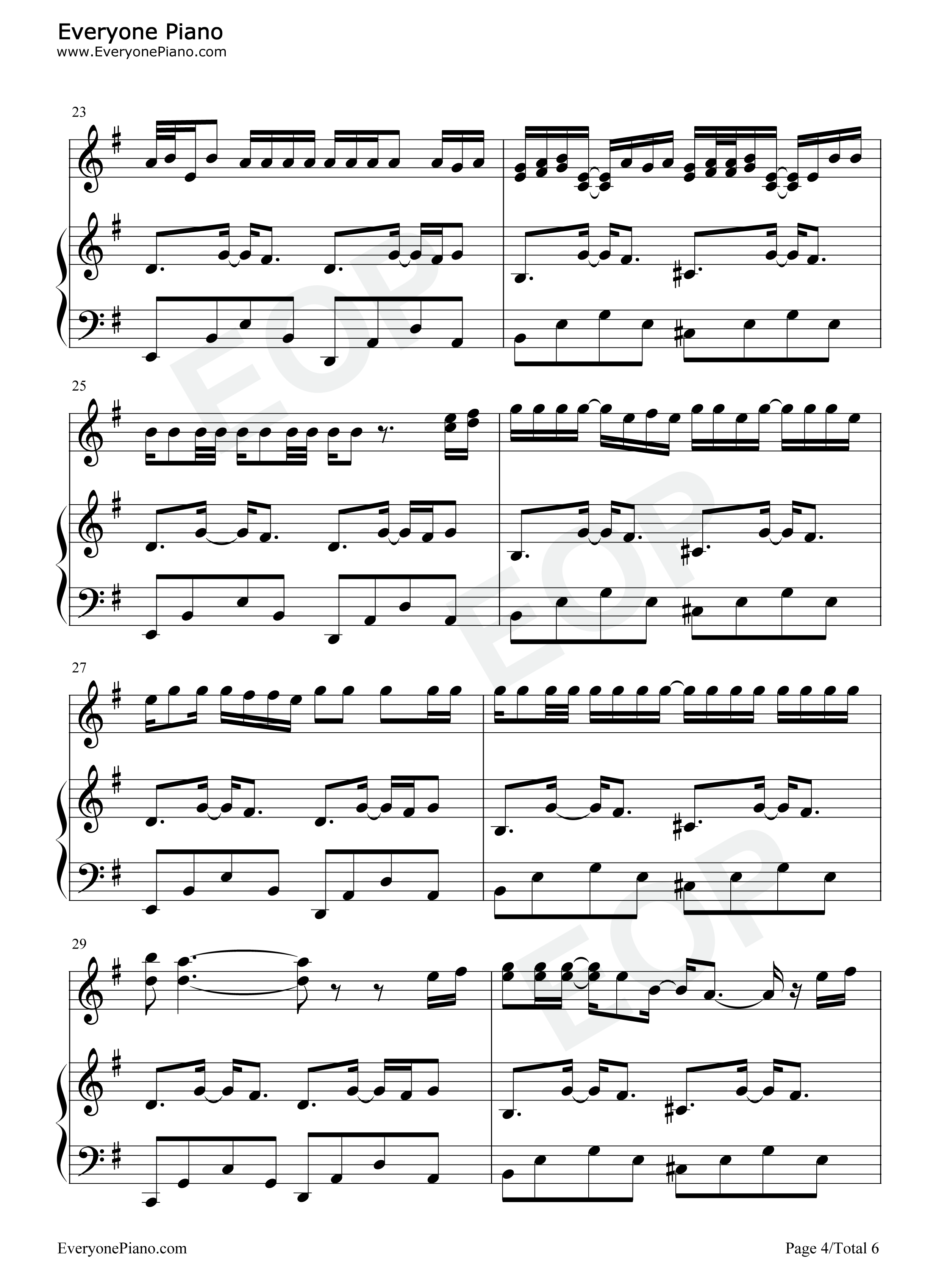 我的地盘钢琴谱_周杰伦