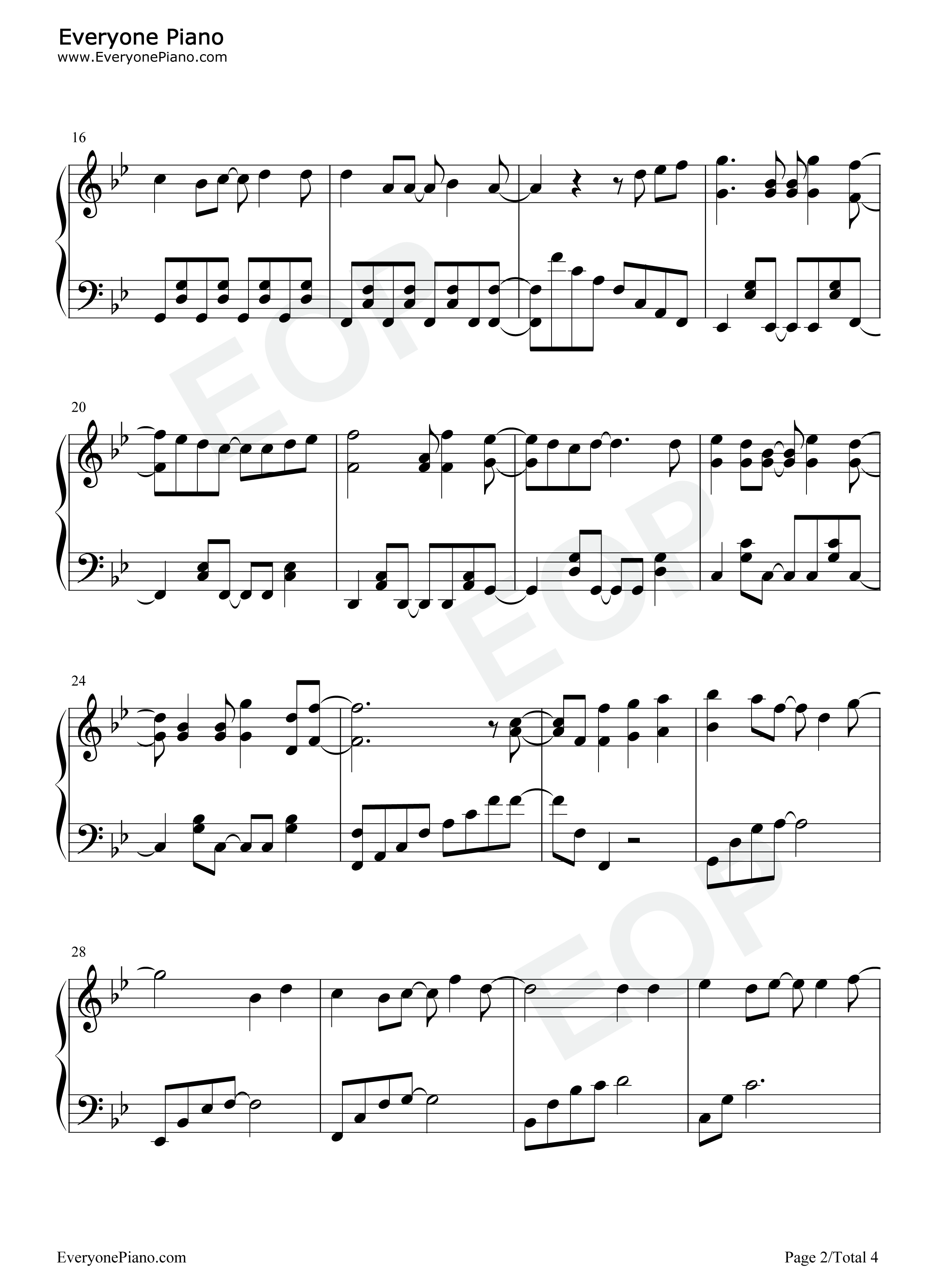 Dream_Solister钢琴谱_True