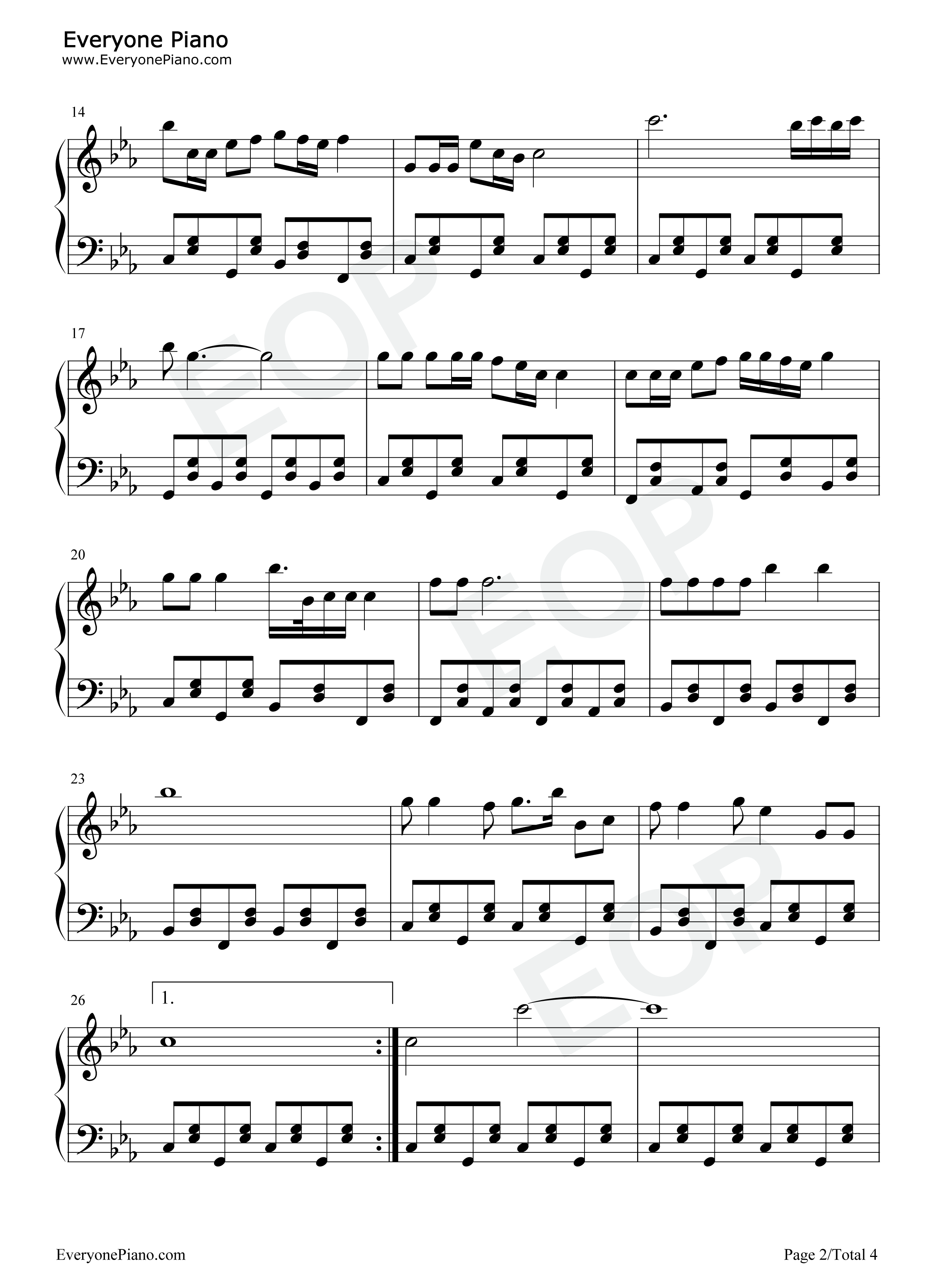 女人是老虎钢琴谱_李娜