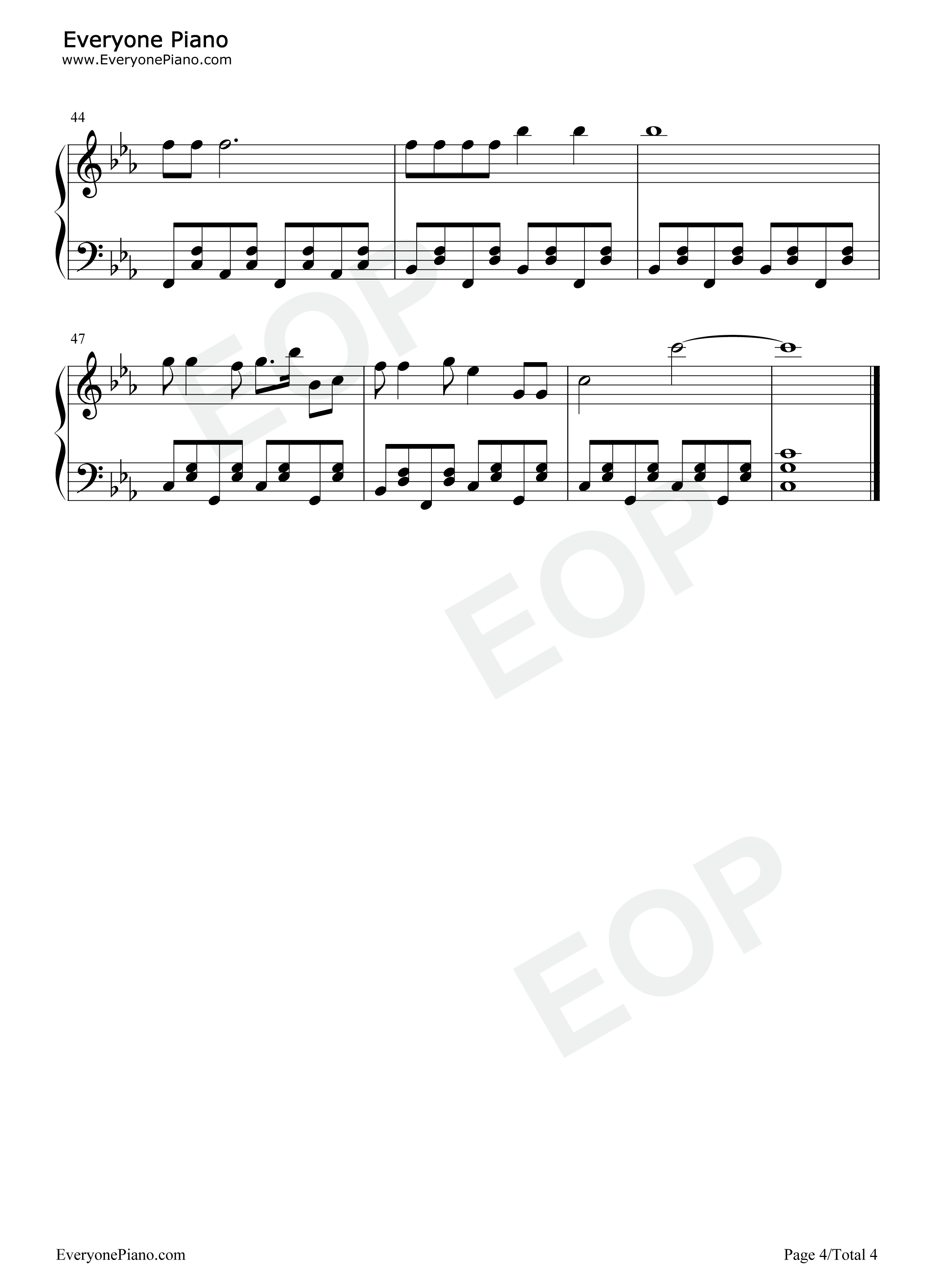 女人是老虎钢琴谱_李娜