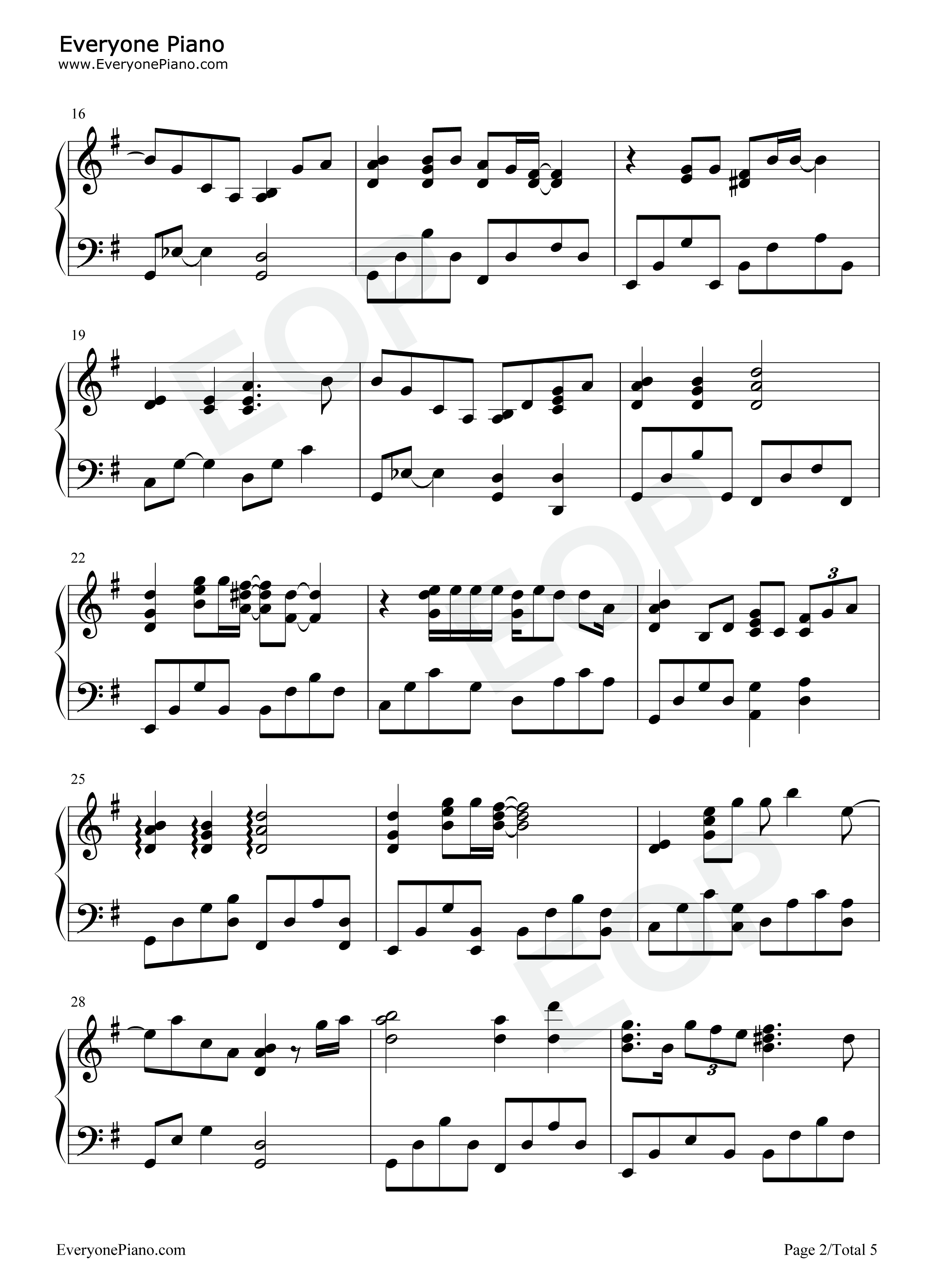 Rain_and_You钢琴谱_李茂珍