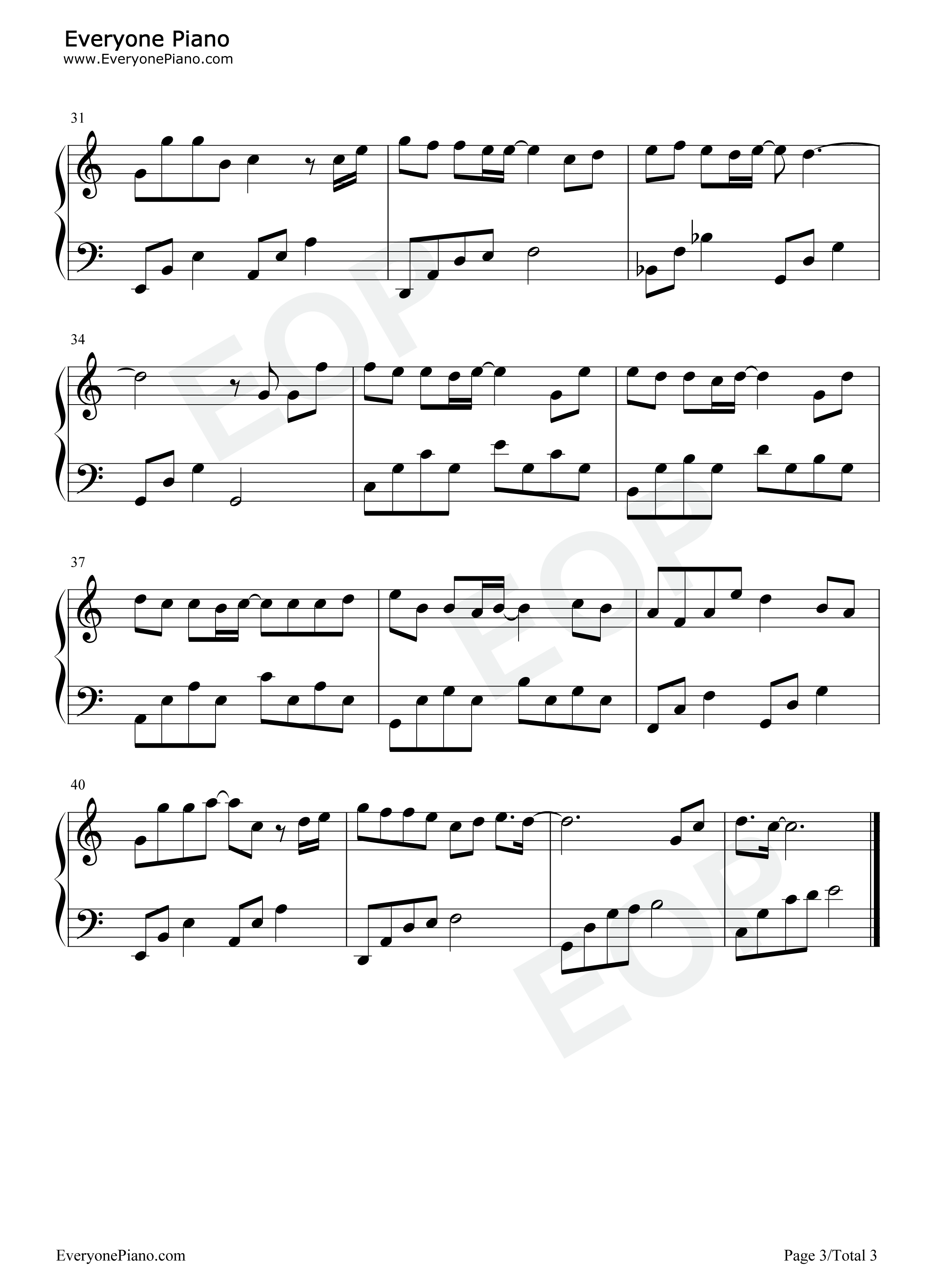 五十年以后钢琴谱_海来阿木