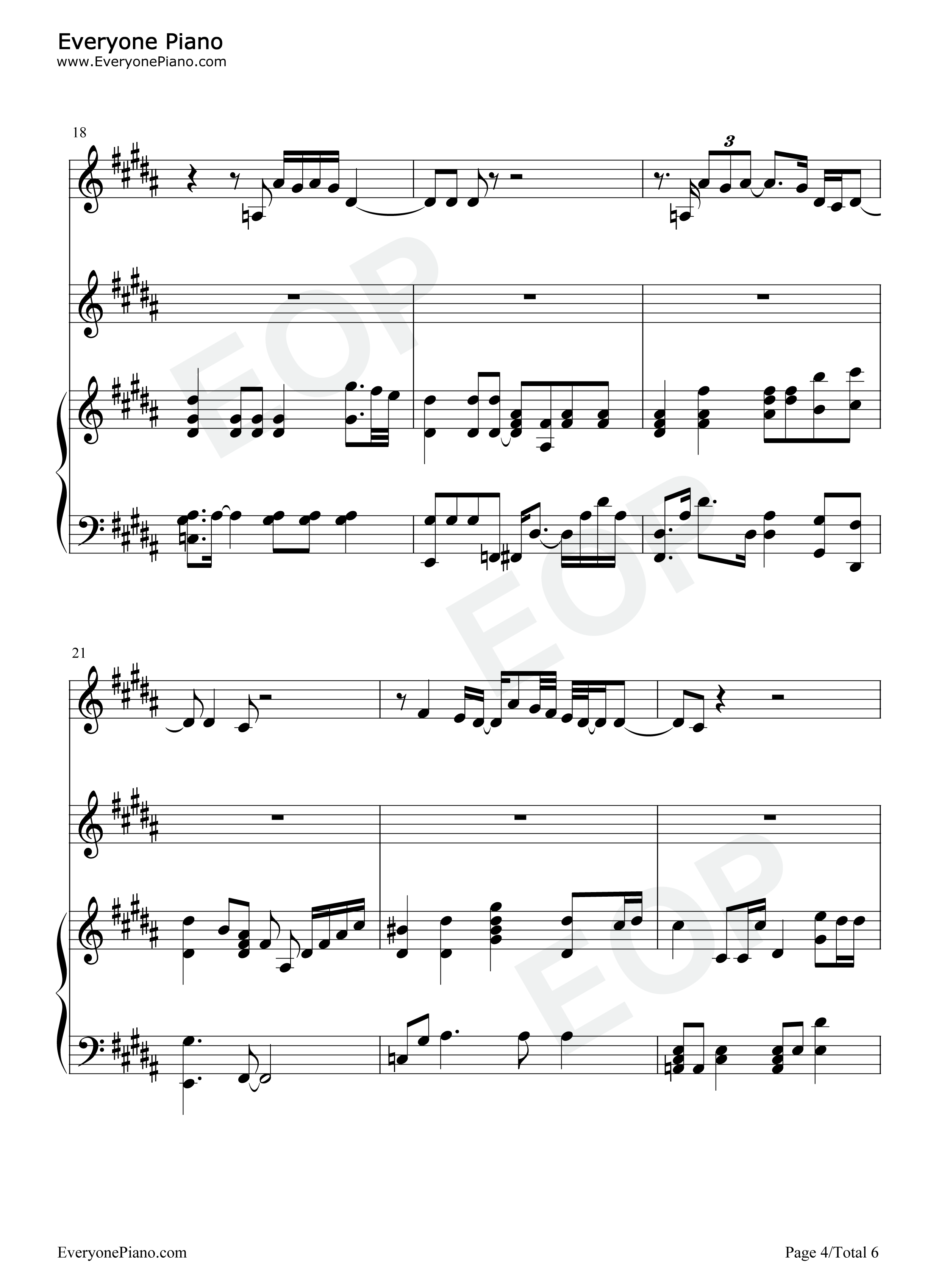 Yebbas_Heartbreak钢琴谱_Drake_Yebba