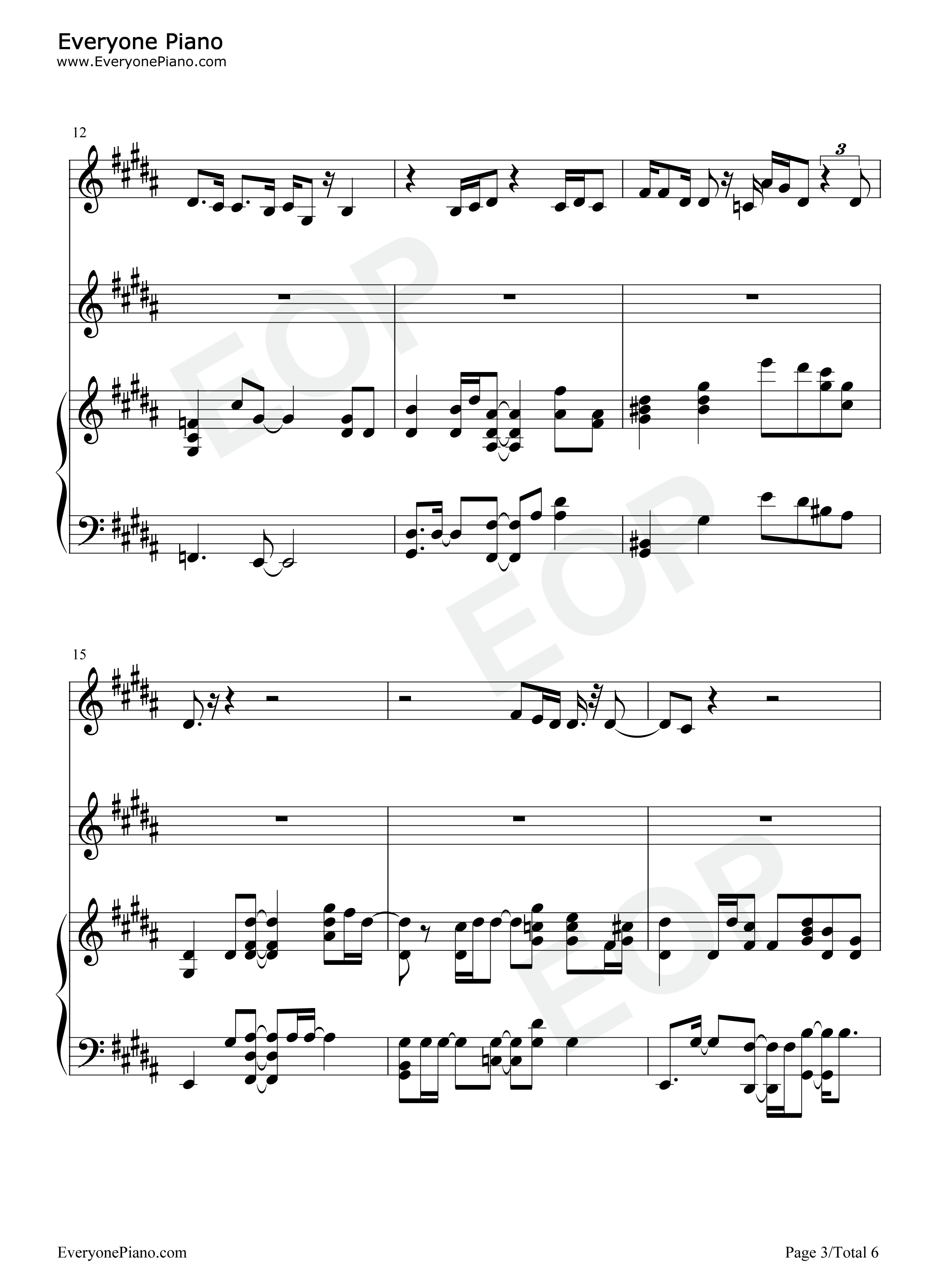 Yebbas_Heartbreak钢琴谱_Drake_Yebba