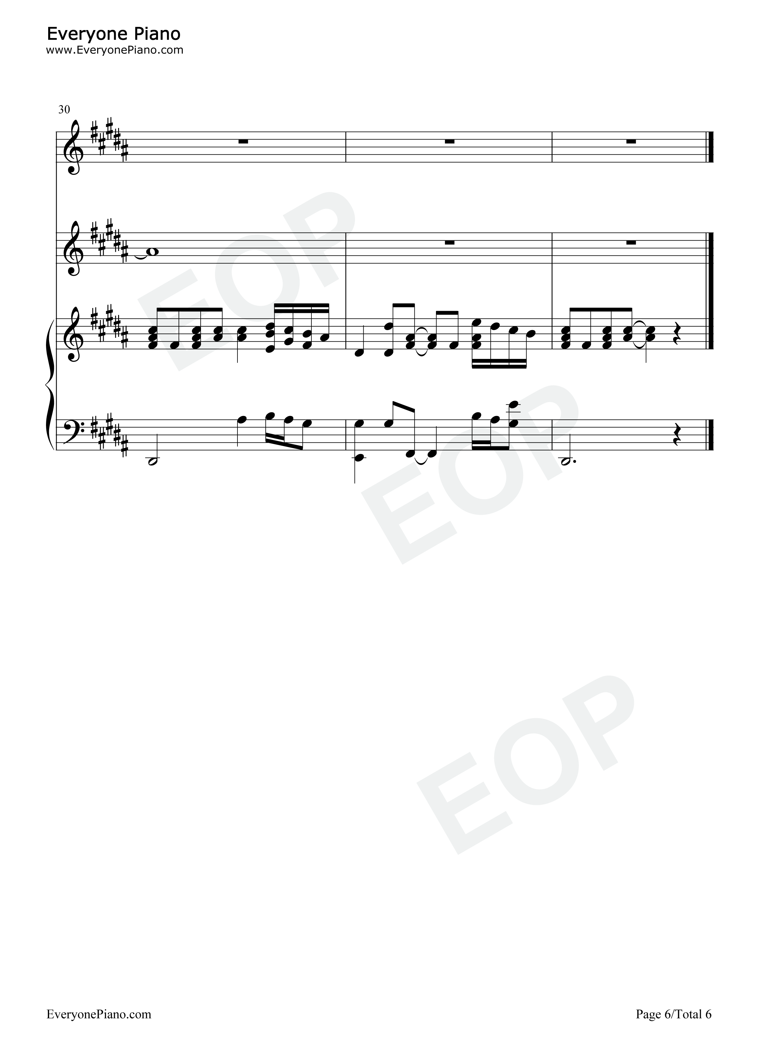 Yebbas_Heartbreak钢琴谱_Drake_Yebba