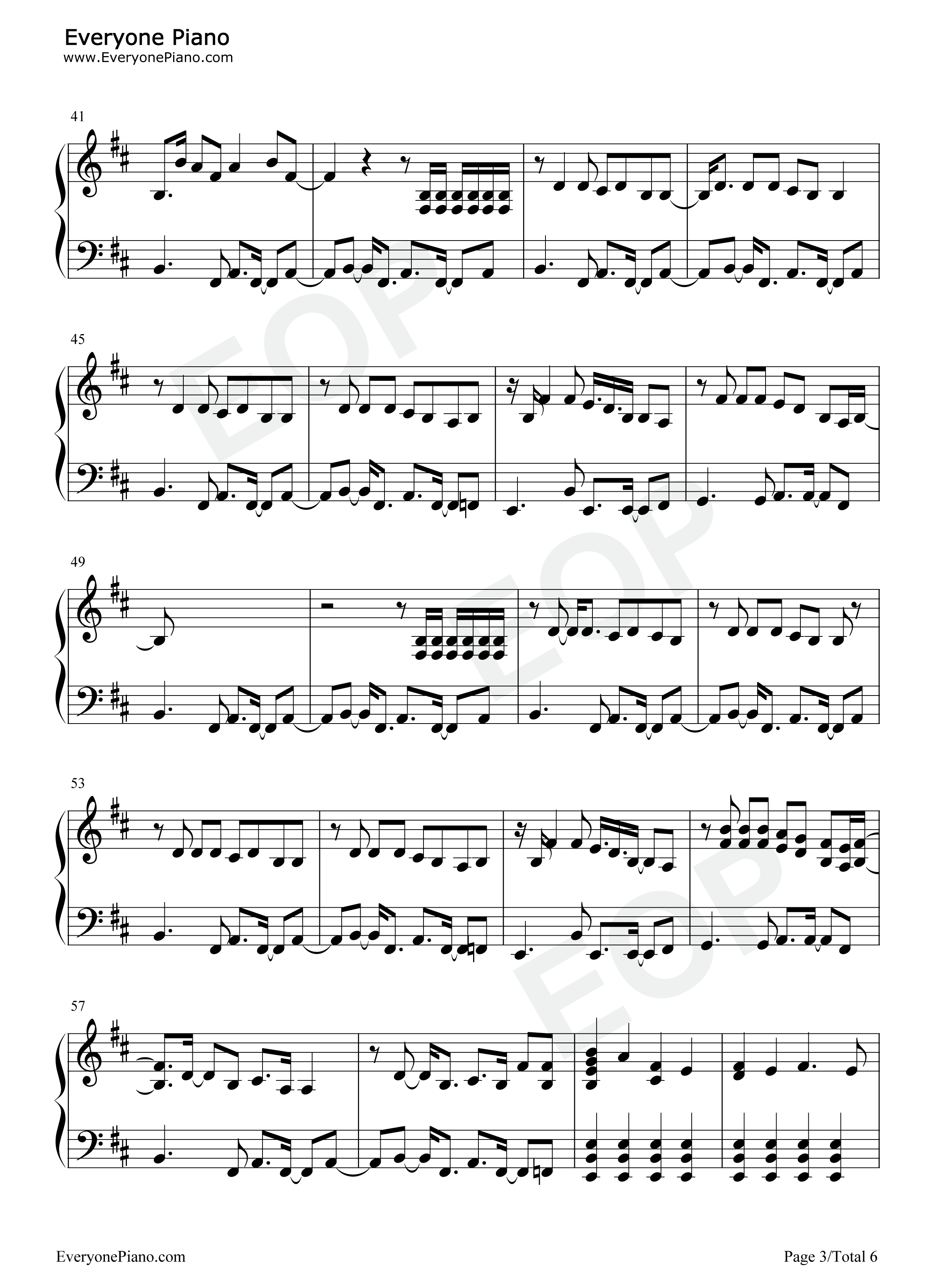 No_Roots钢琴谱_Alice_Merton