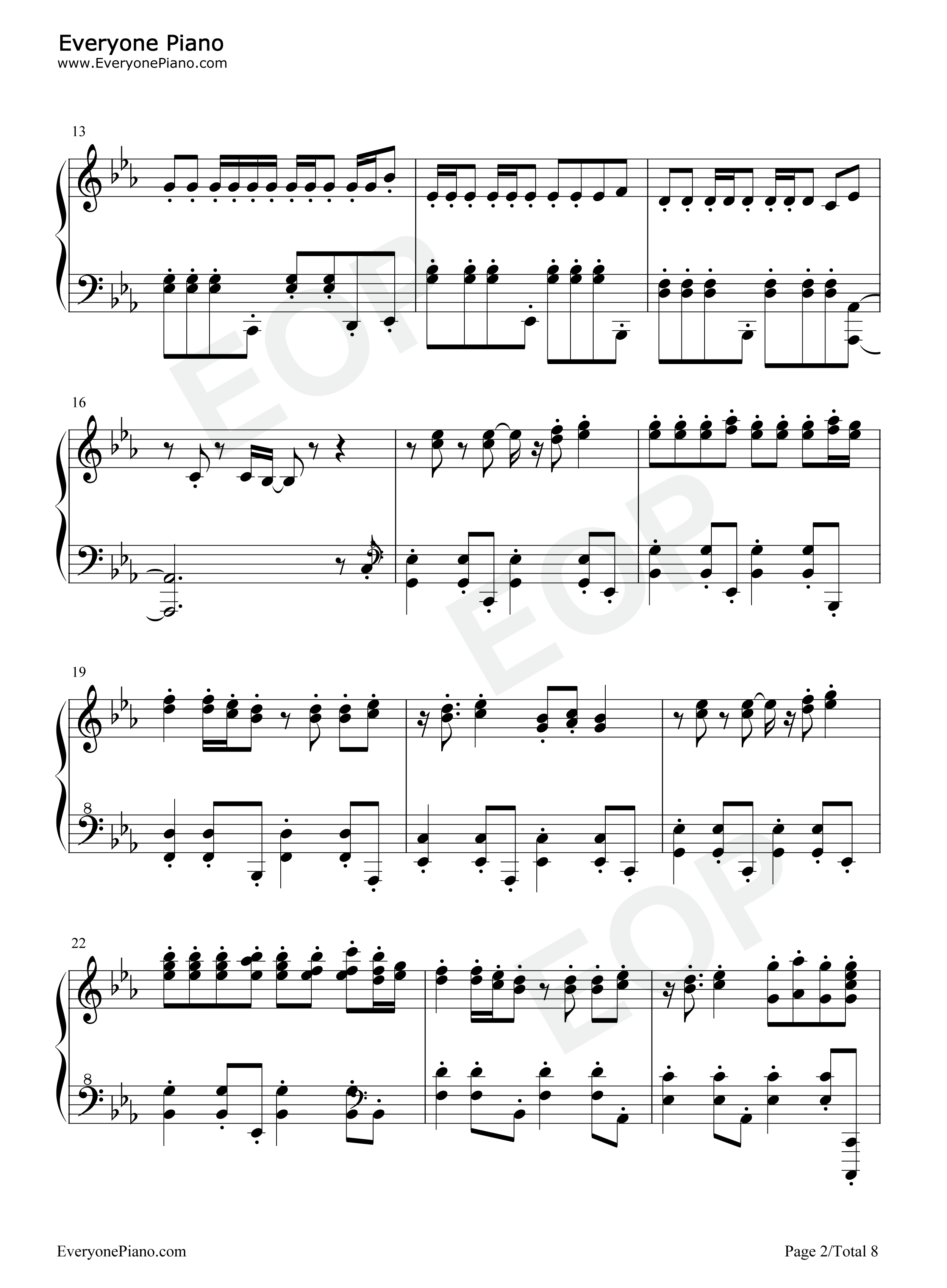 Wrecked钢琴谱_Imagine_Dragons