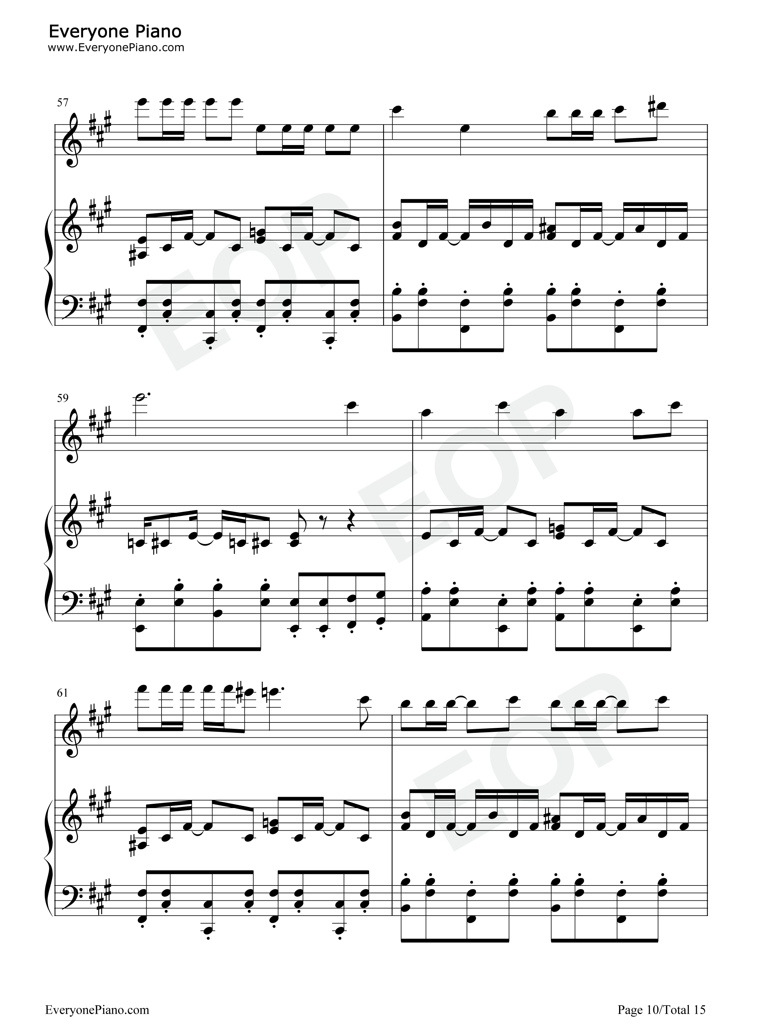 水手怕水钢琴谱_周杰伦