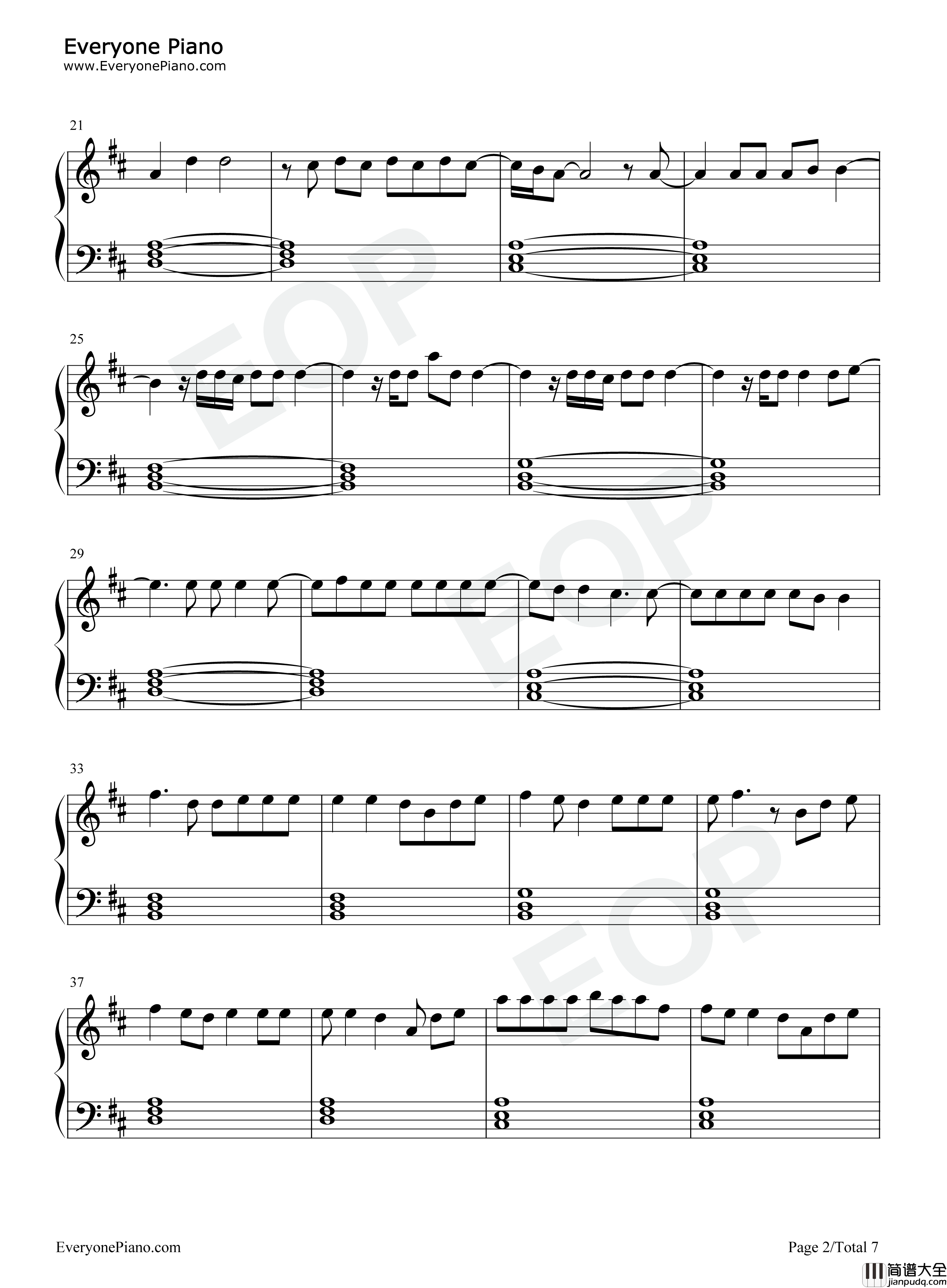 Shivers钢琴谱_Ed_Sheeran