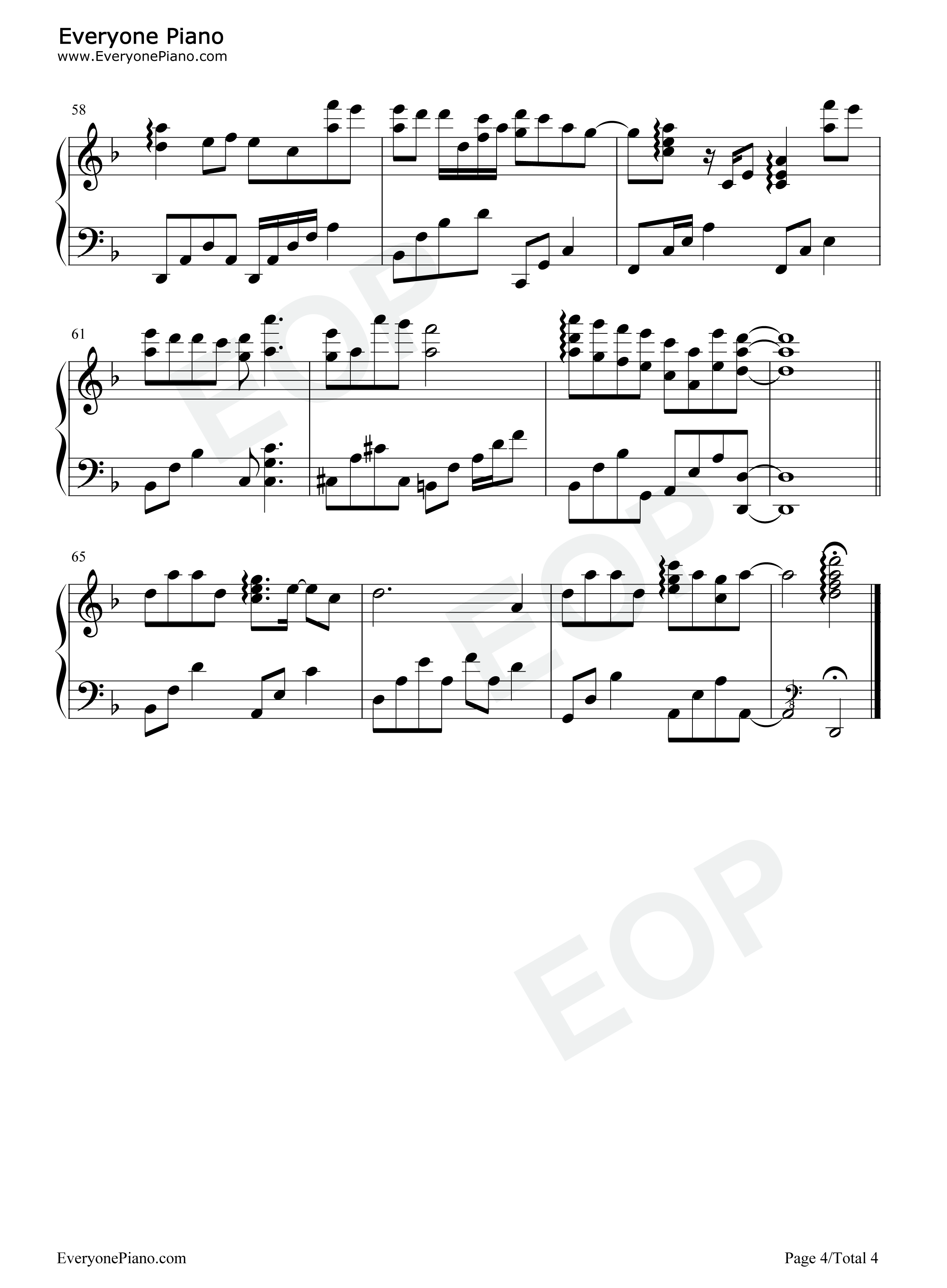 未竟的告白钢琴谱_石进