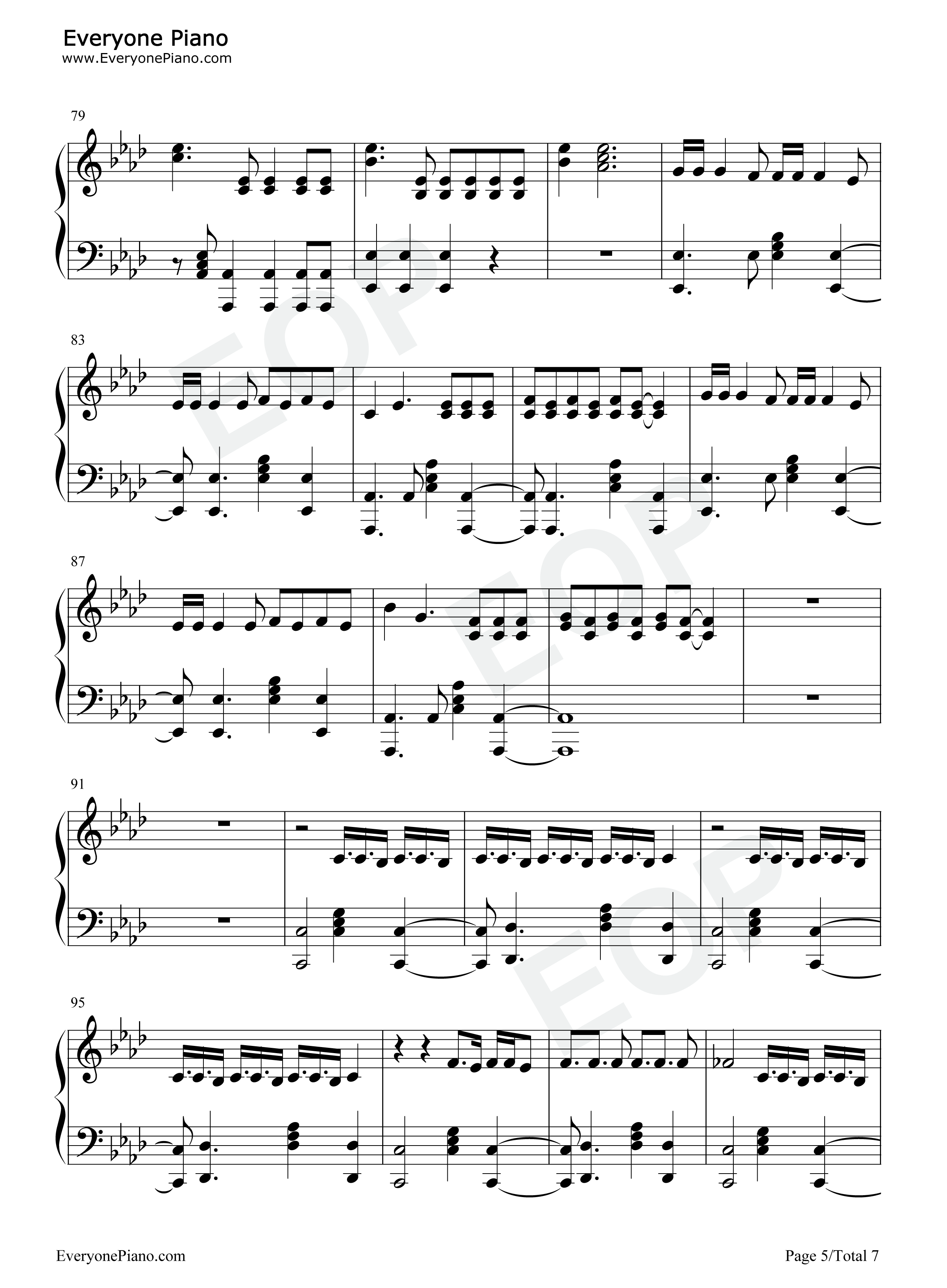 Lalisa钢琴谱_Lisa