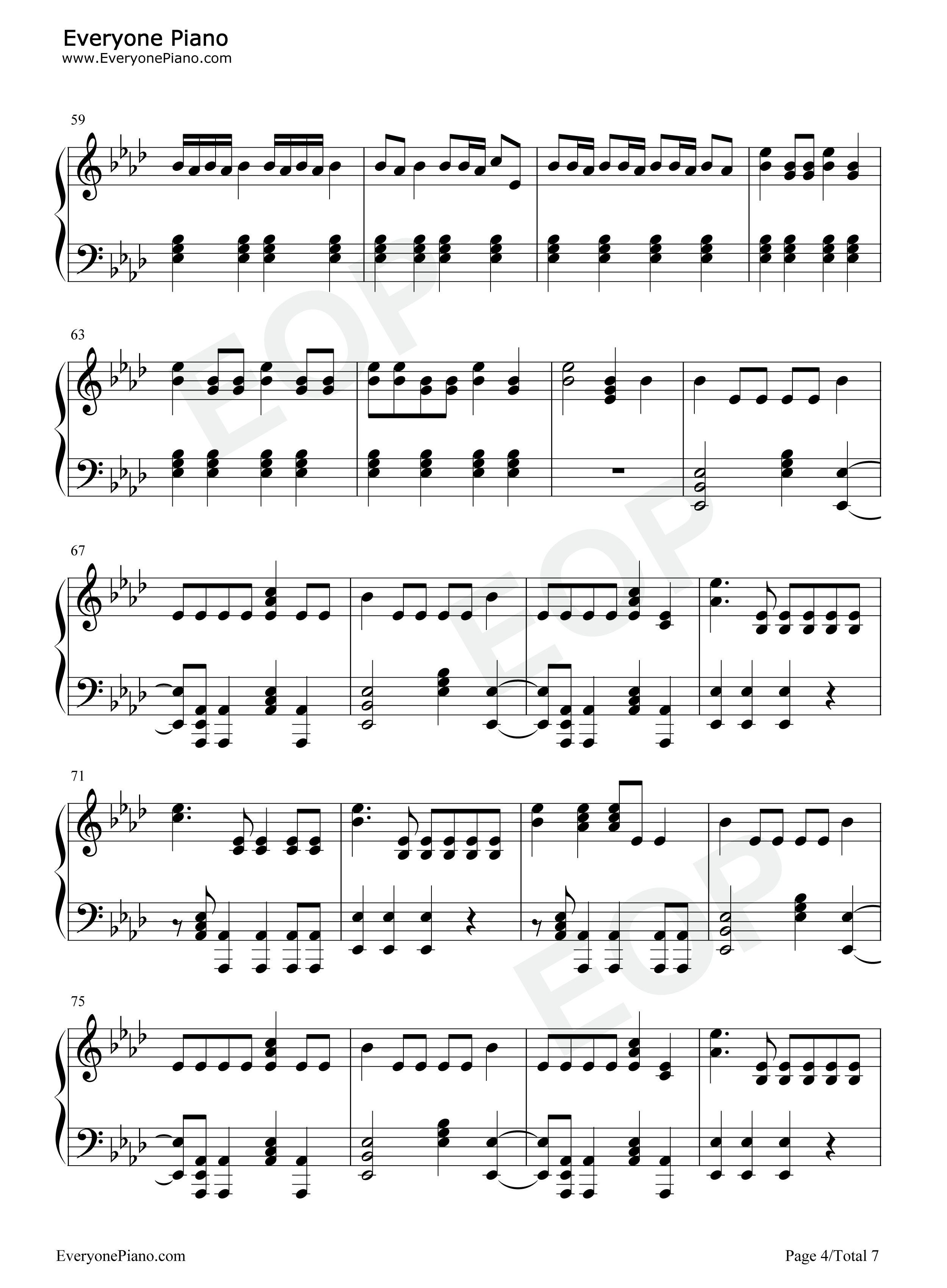 Lalisa钢琴谱_Lisa