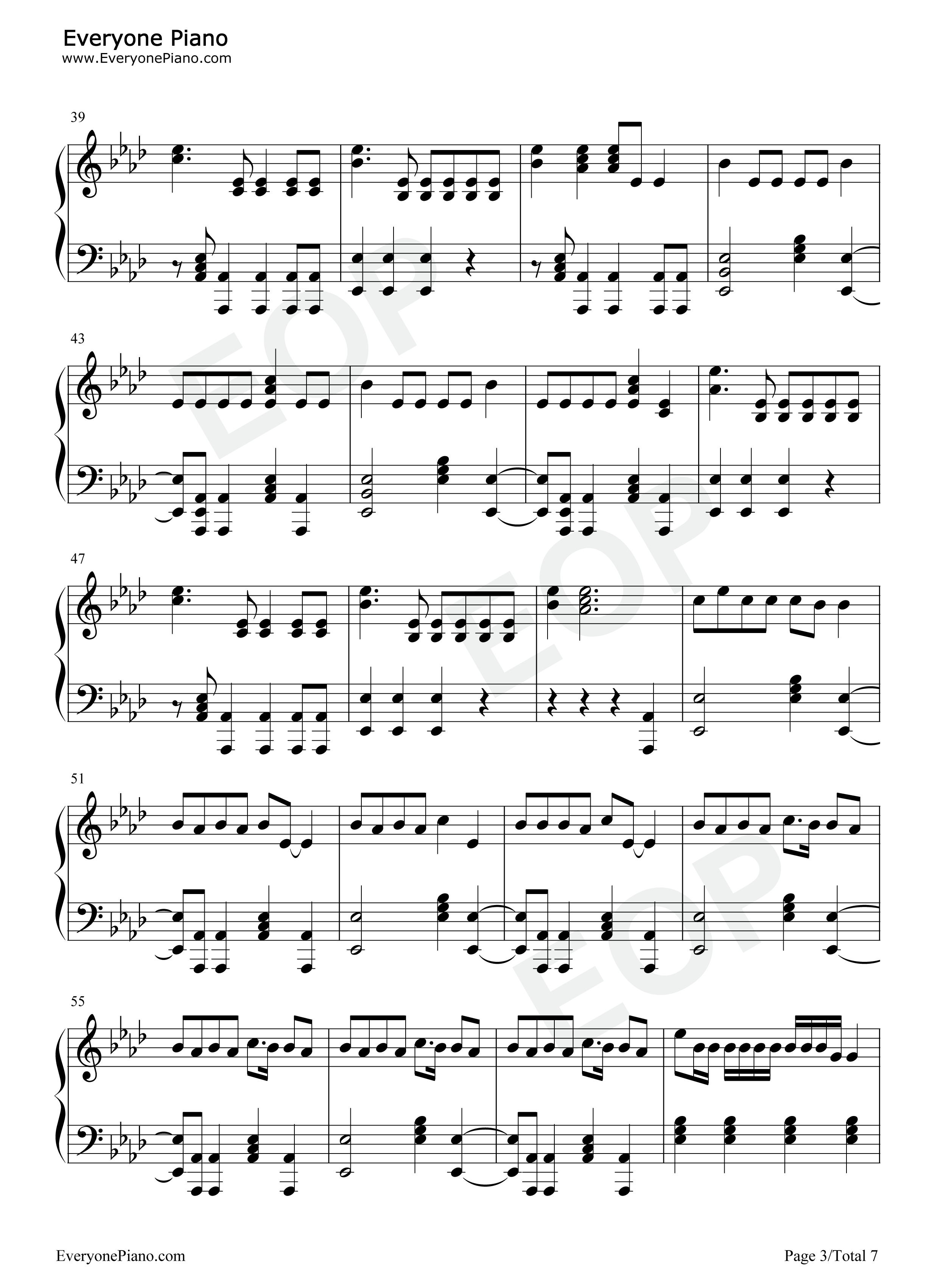 Lalisa钢琴谱_Lisa