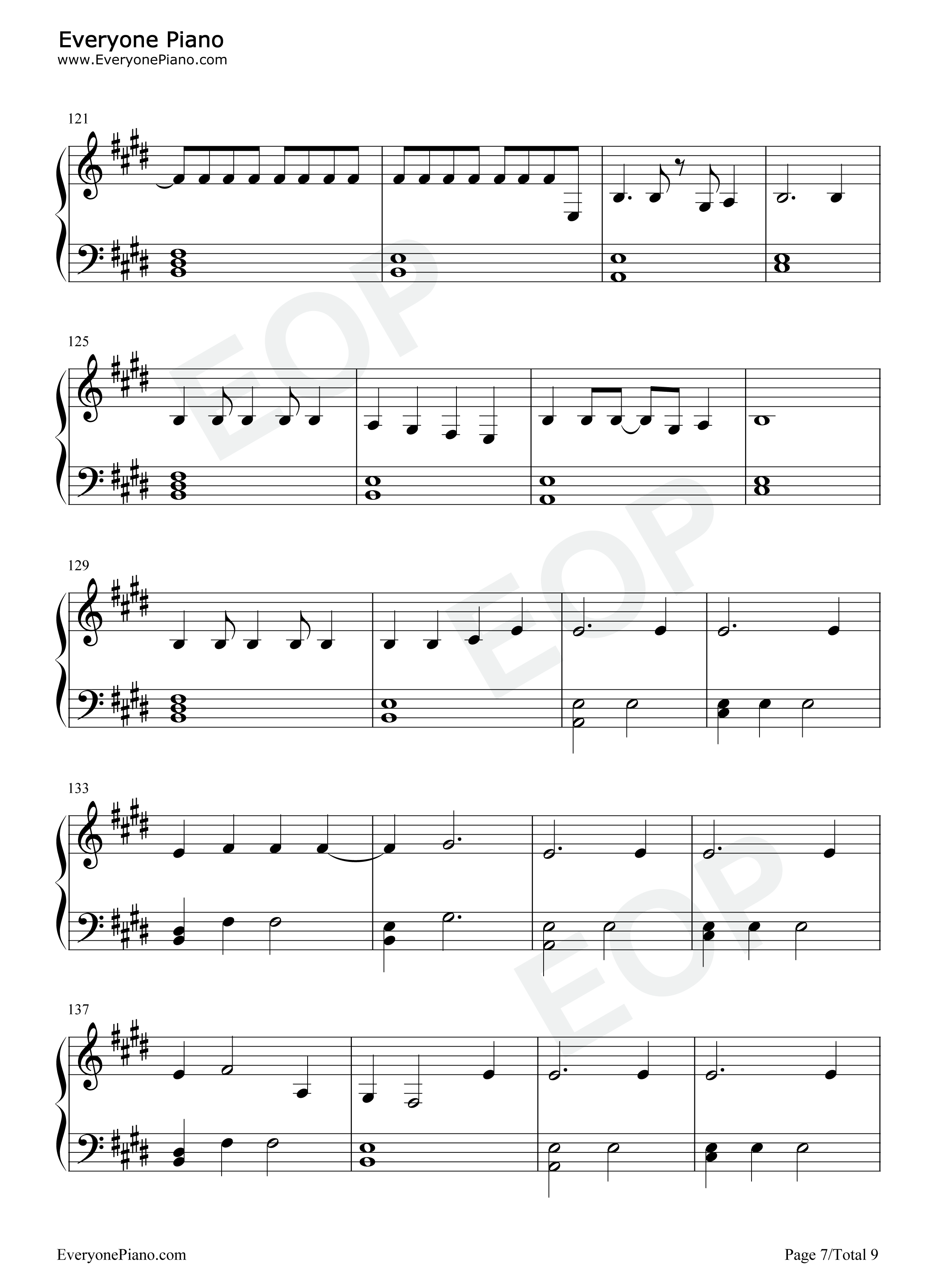 My_Universe钢琴谱_Coldplay_防弹少年团