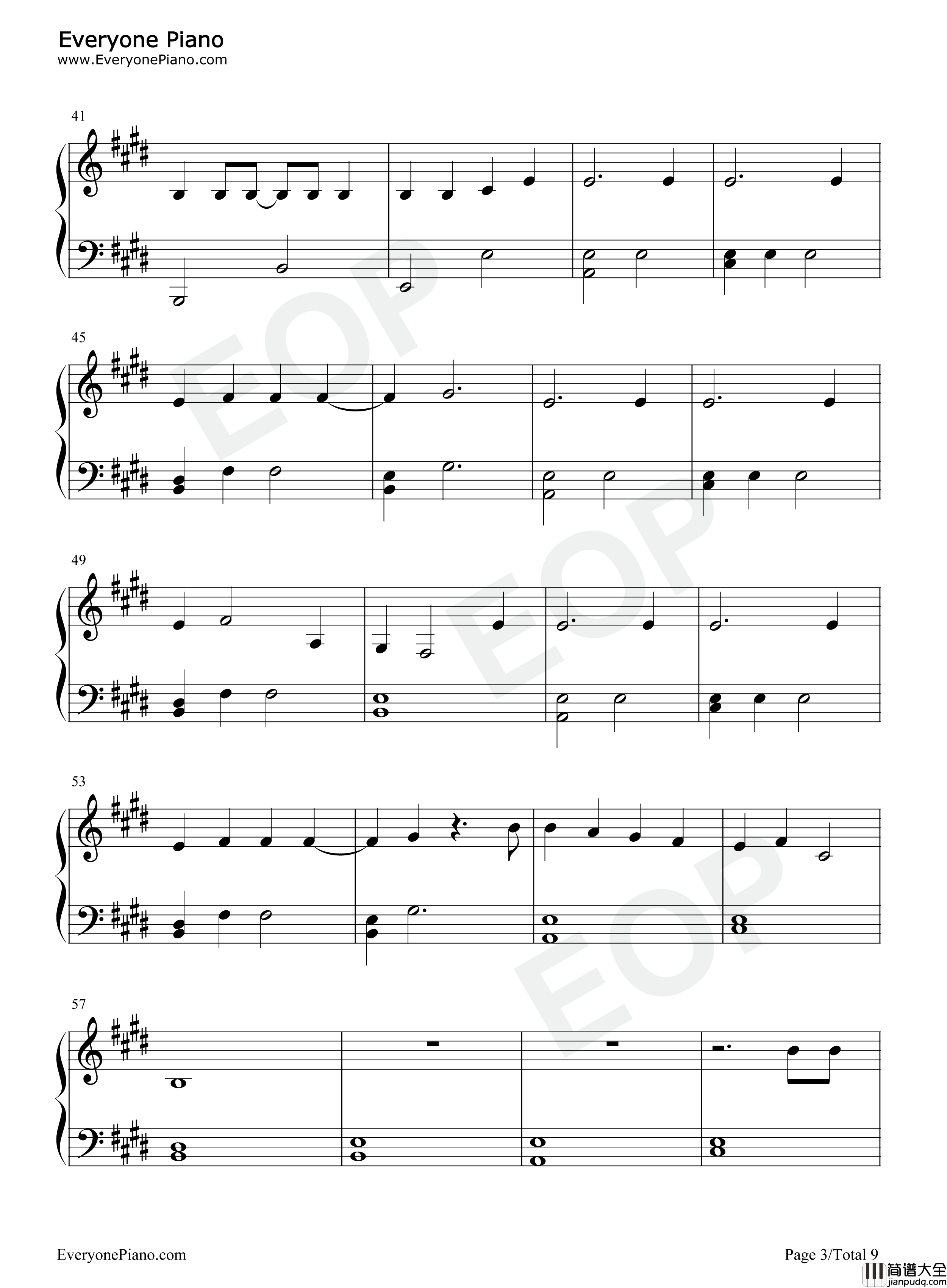 My_Universe钢琴谱_Coldplay_防弹少年团