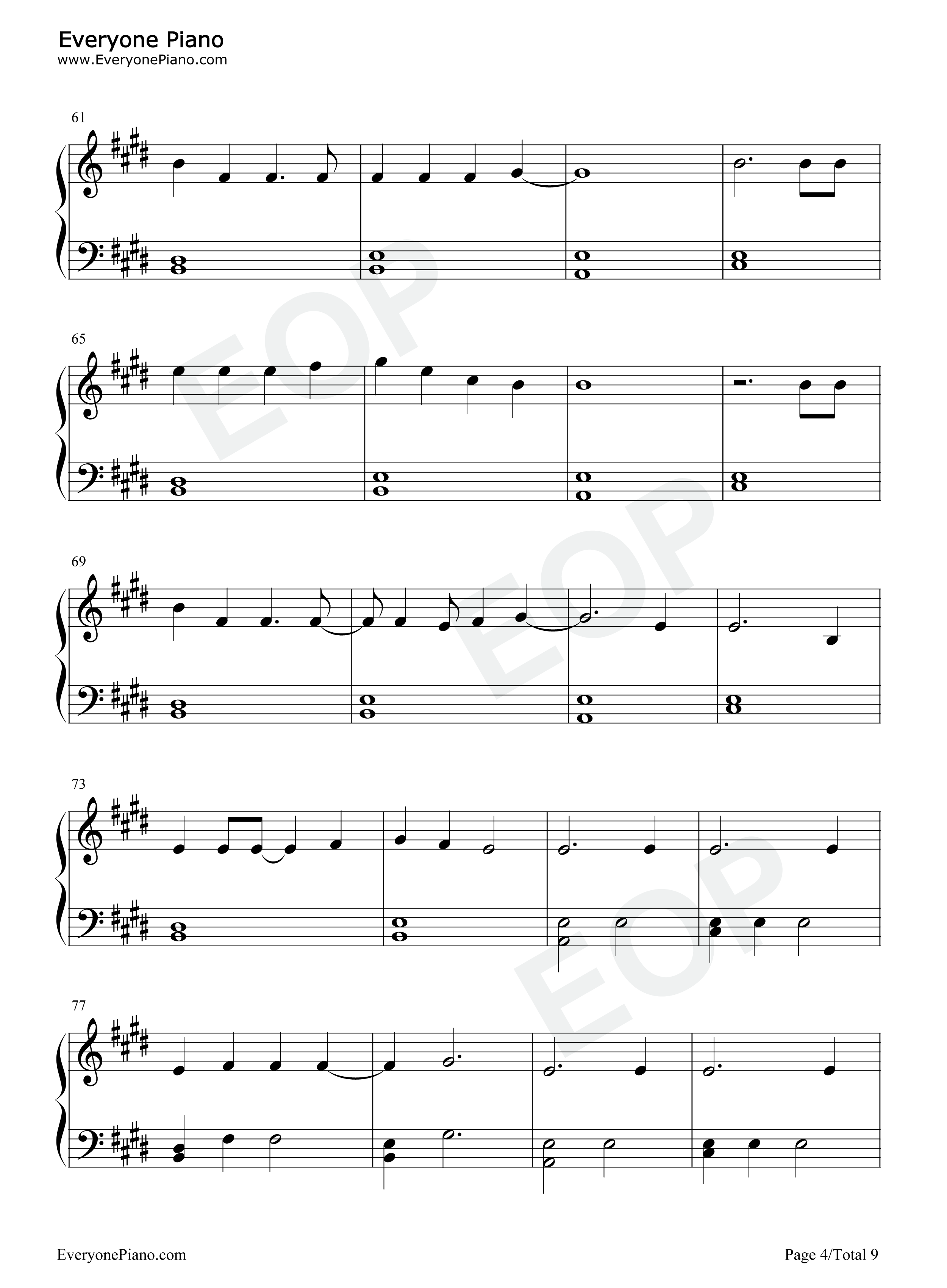 My_Universe钢琴谱_Coldplay_防弹少年团