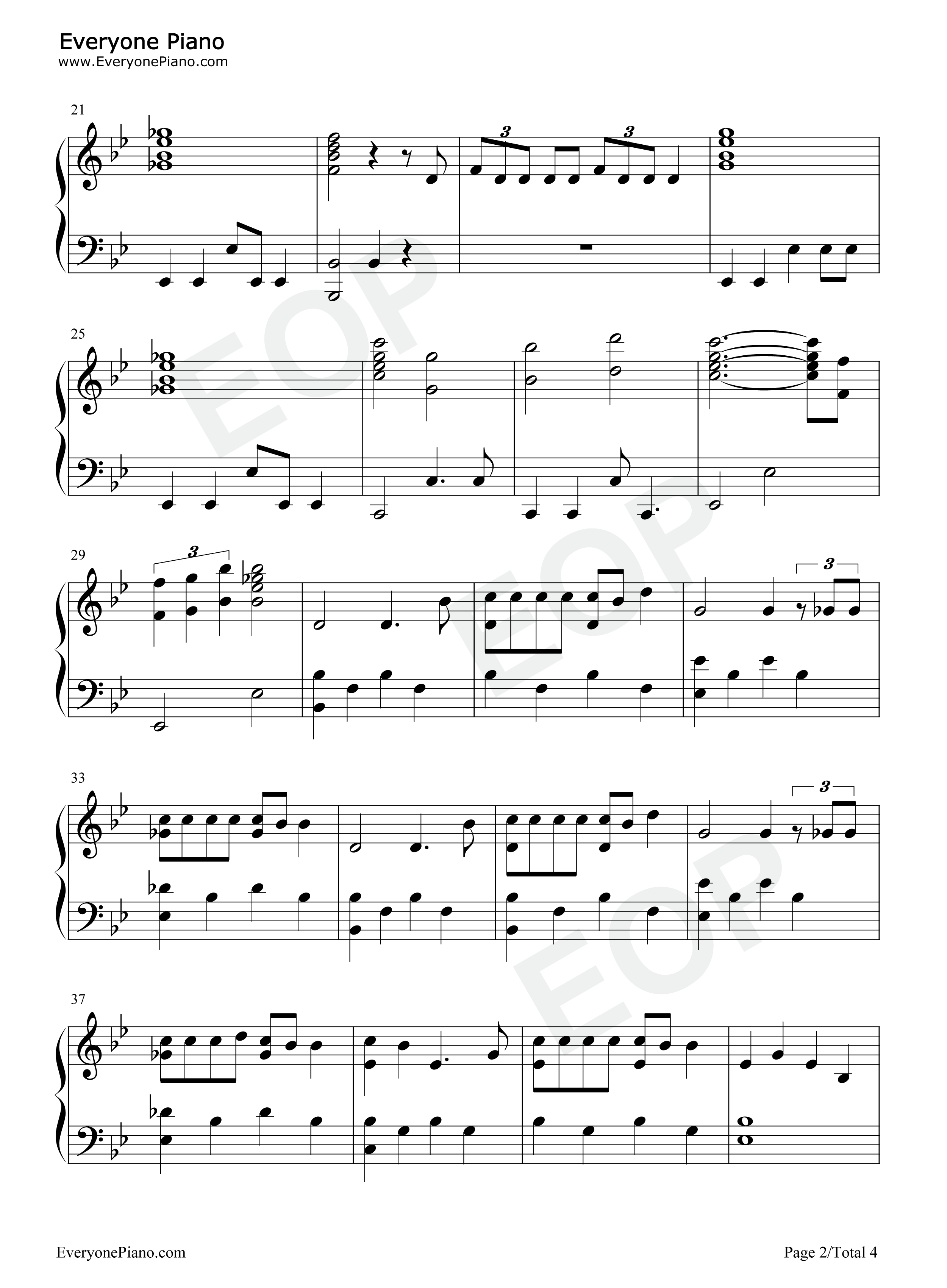 Always_Been_You钢琴谱_Shawn_Mendes