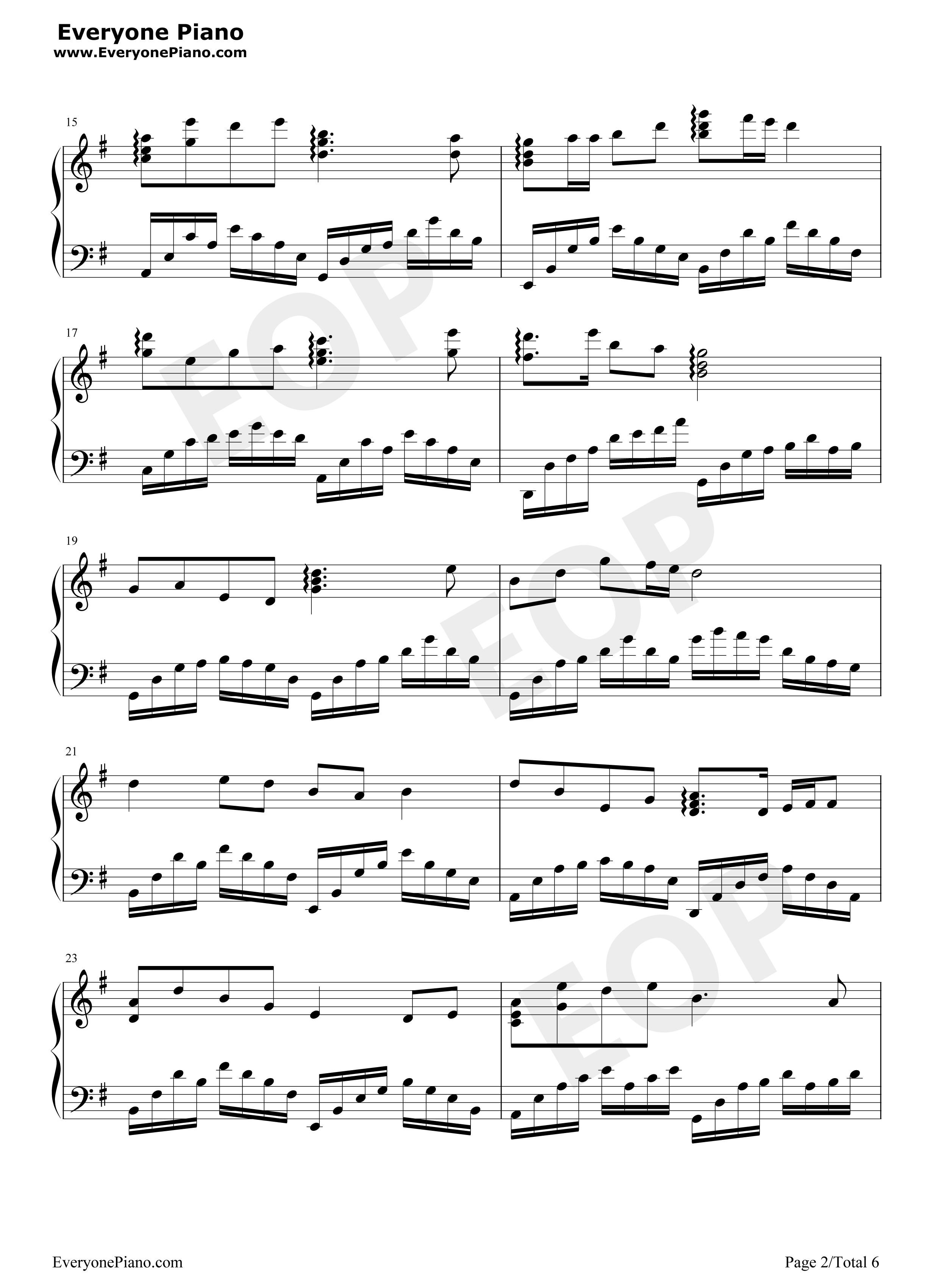 一条大河钢琴谱_刘炽