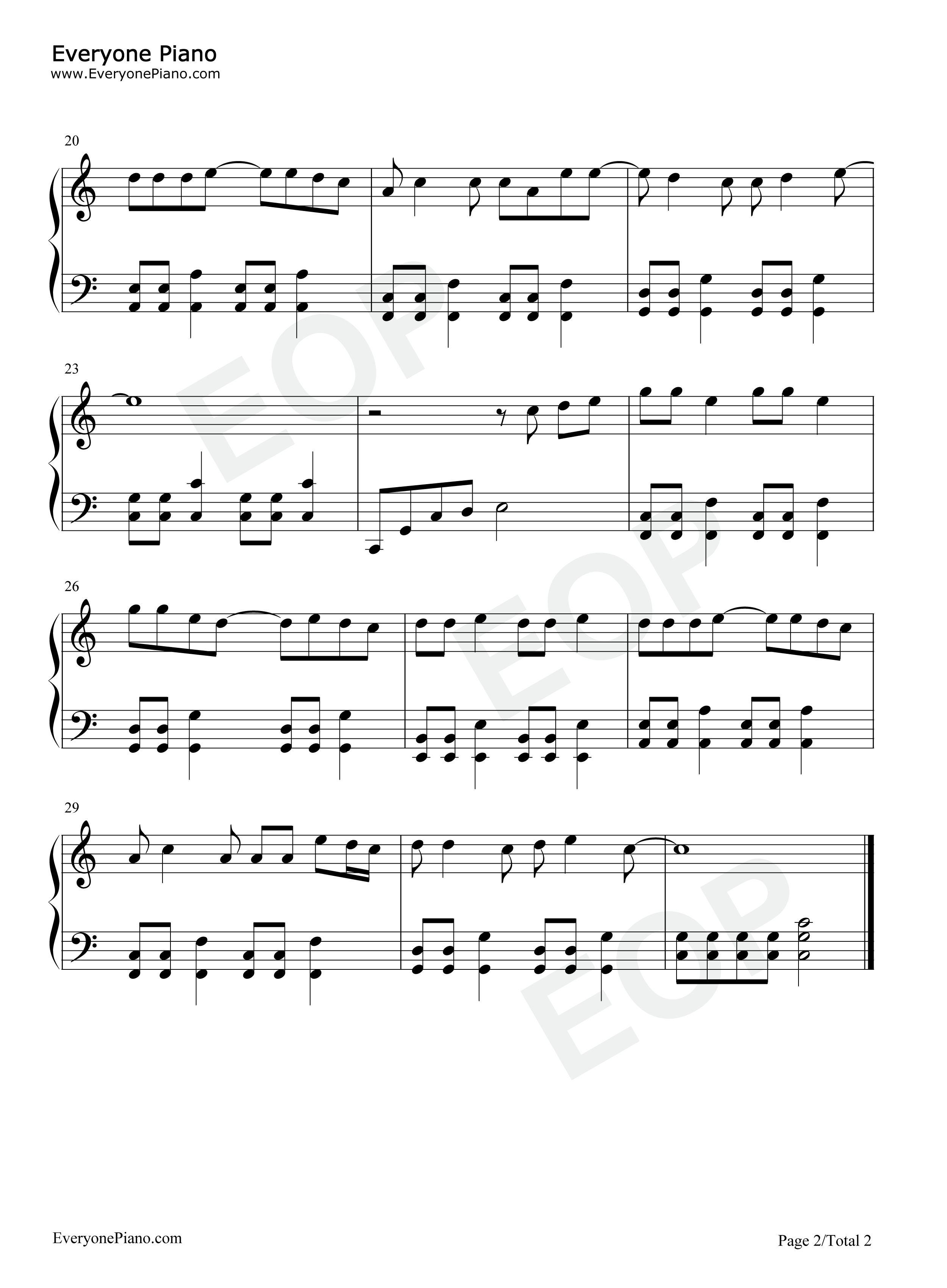 自娱自乐钢琴谱_金志文