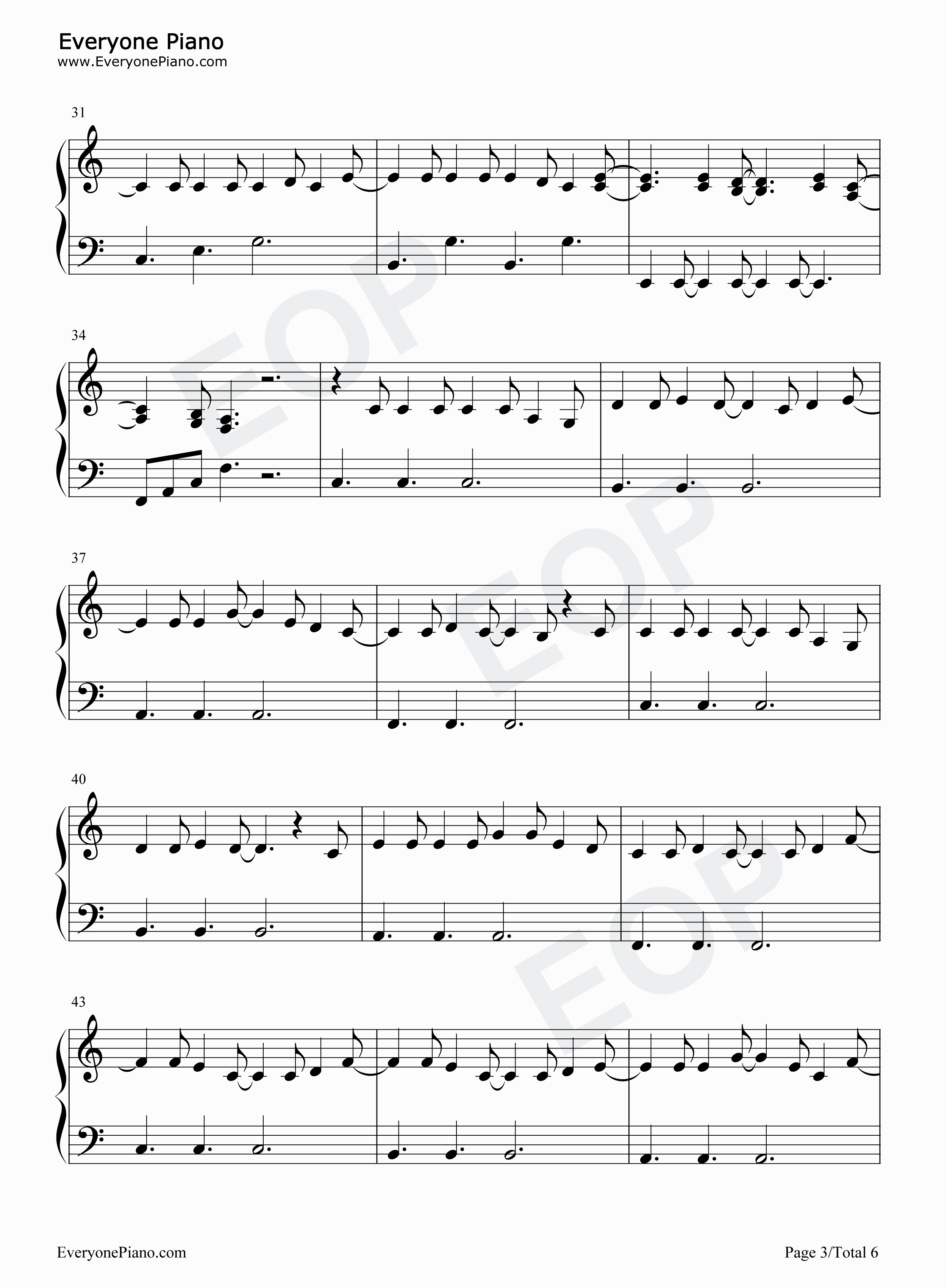 I_Think_I_Kinda_You_Know钢琴谱_Olivia_Rodrigo