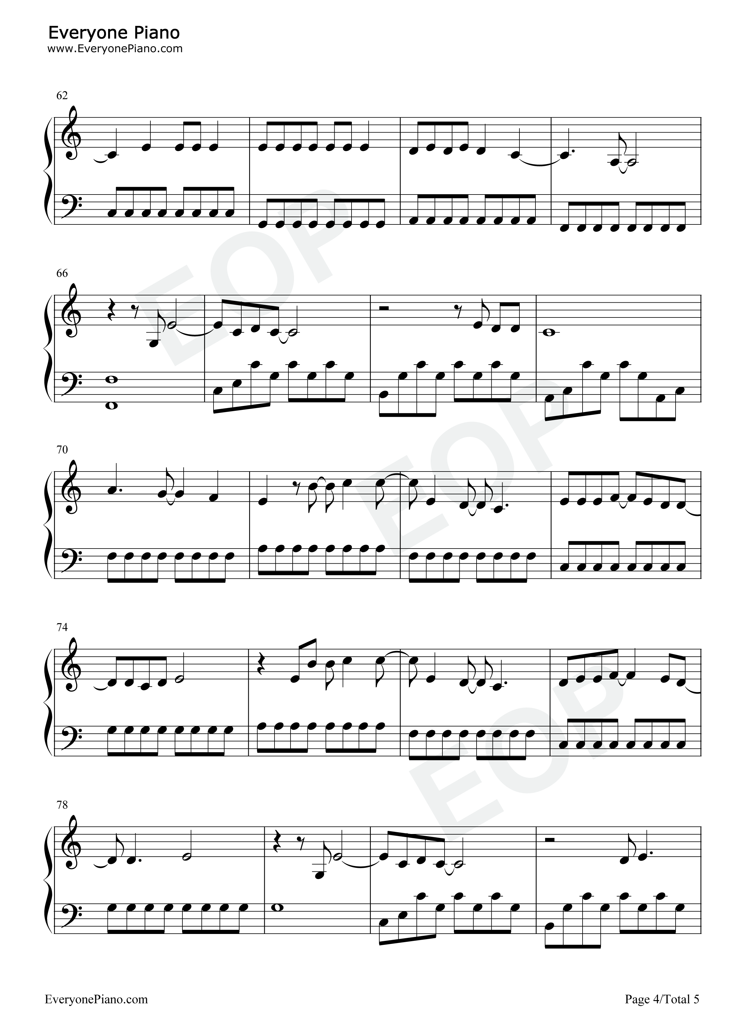 We_Were_Happy钢琴谱_Taylor_Swift