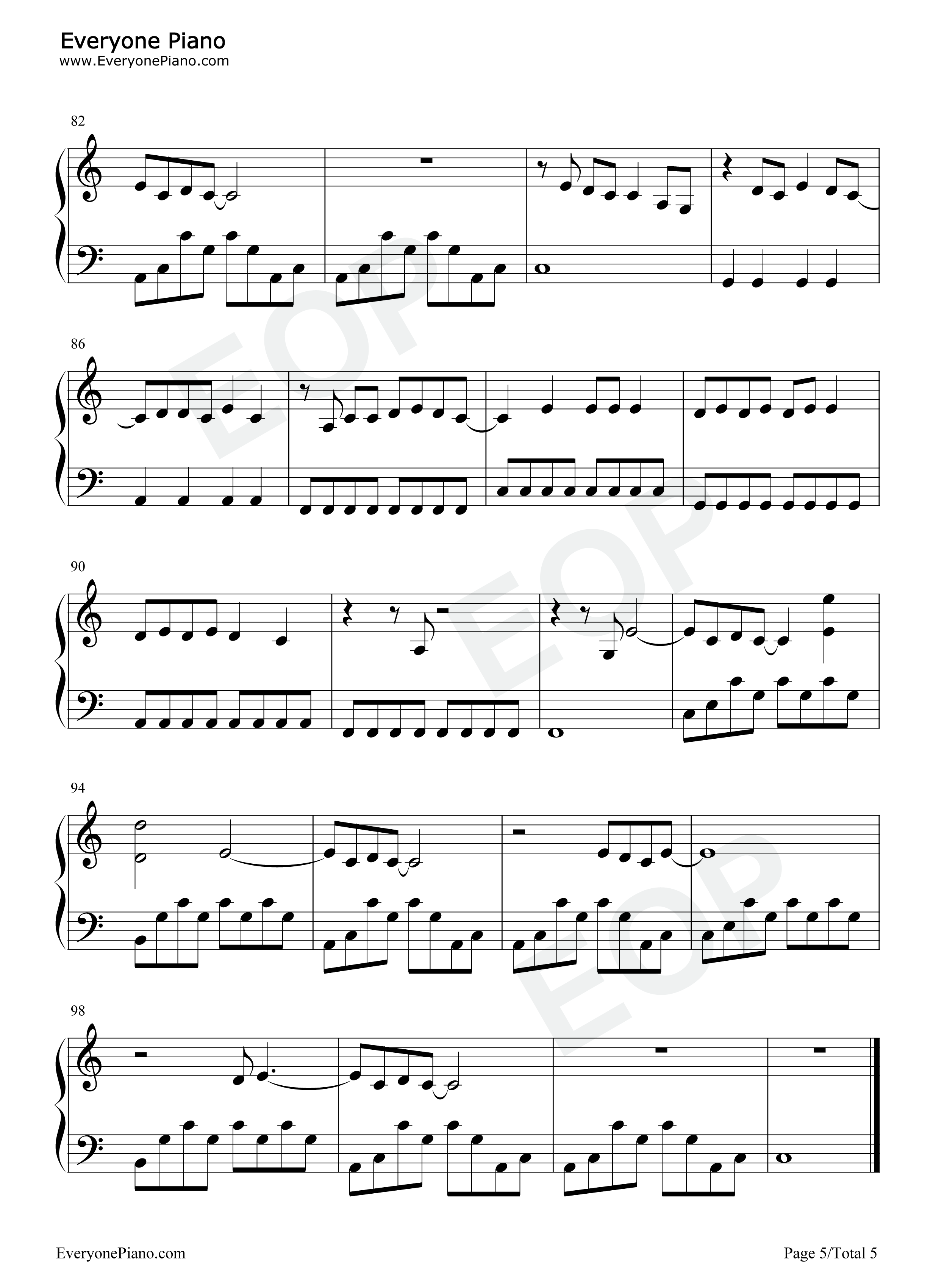 We_Were_Happy钢琴谱_Taylor_Swift