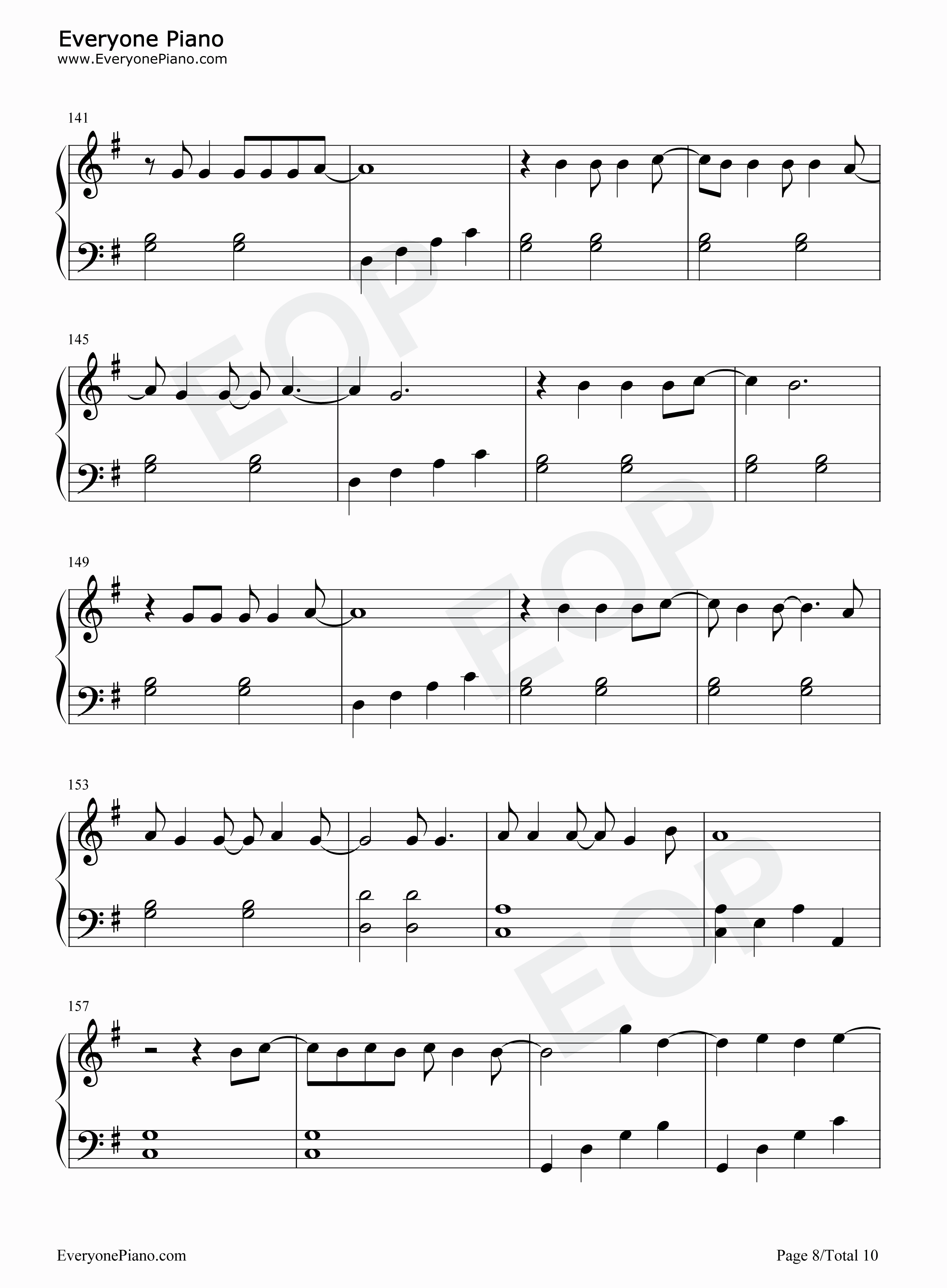 Only_Wanna_Be_with_You钢琴谱_Post_Malone