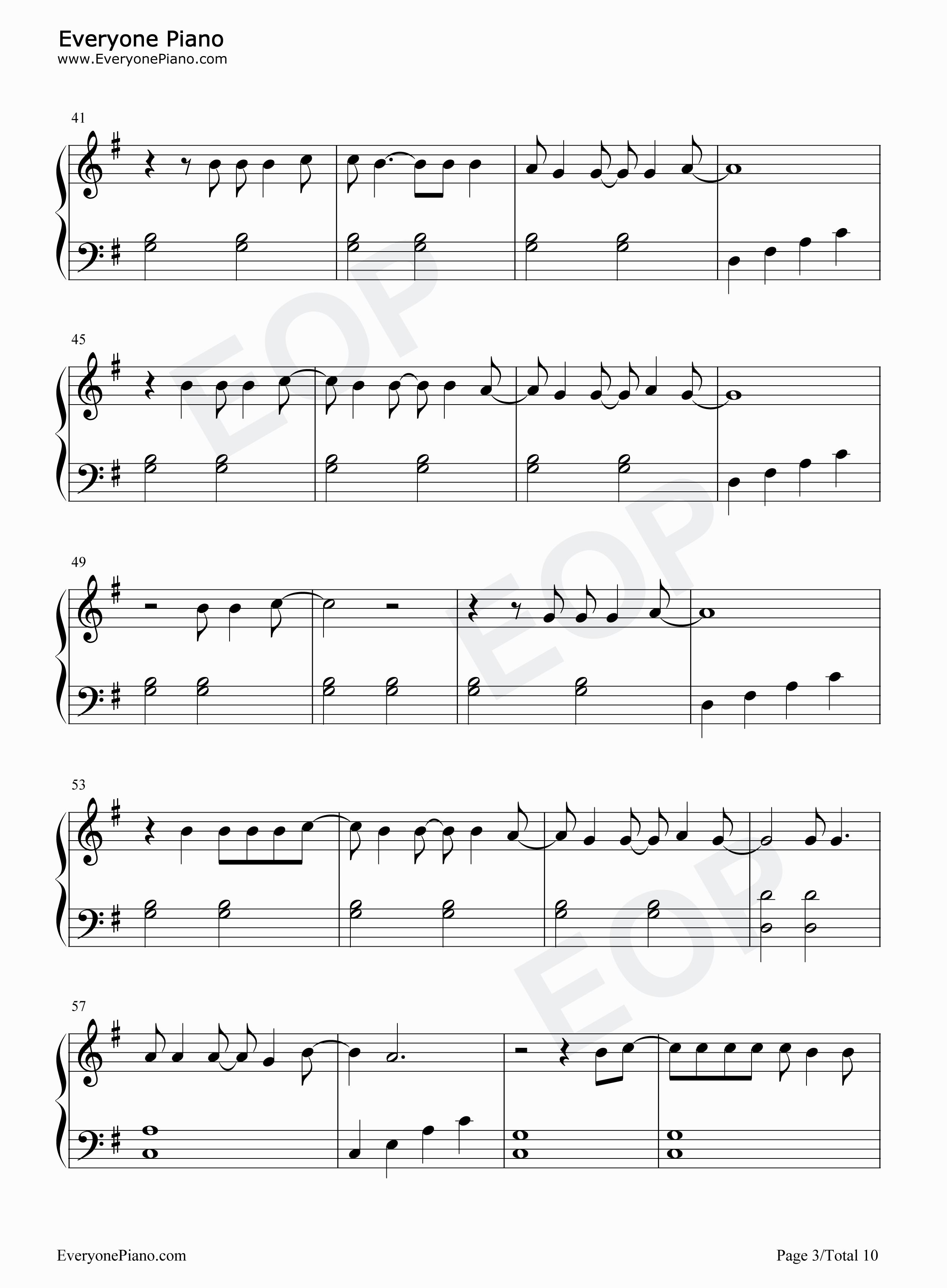 Only_Wanna_Be_with_You钢琴谱_Post_Malone