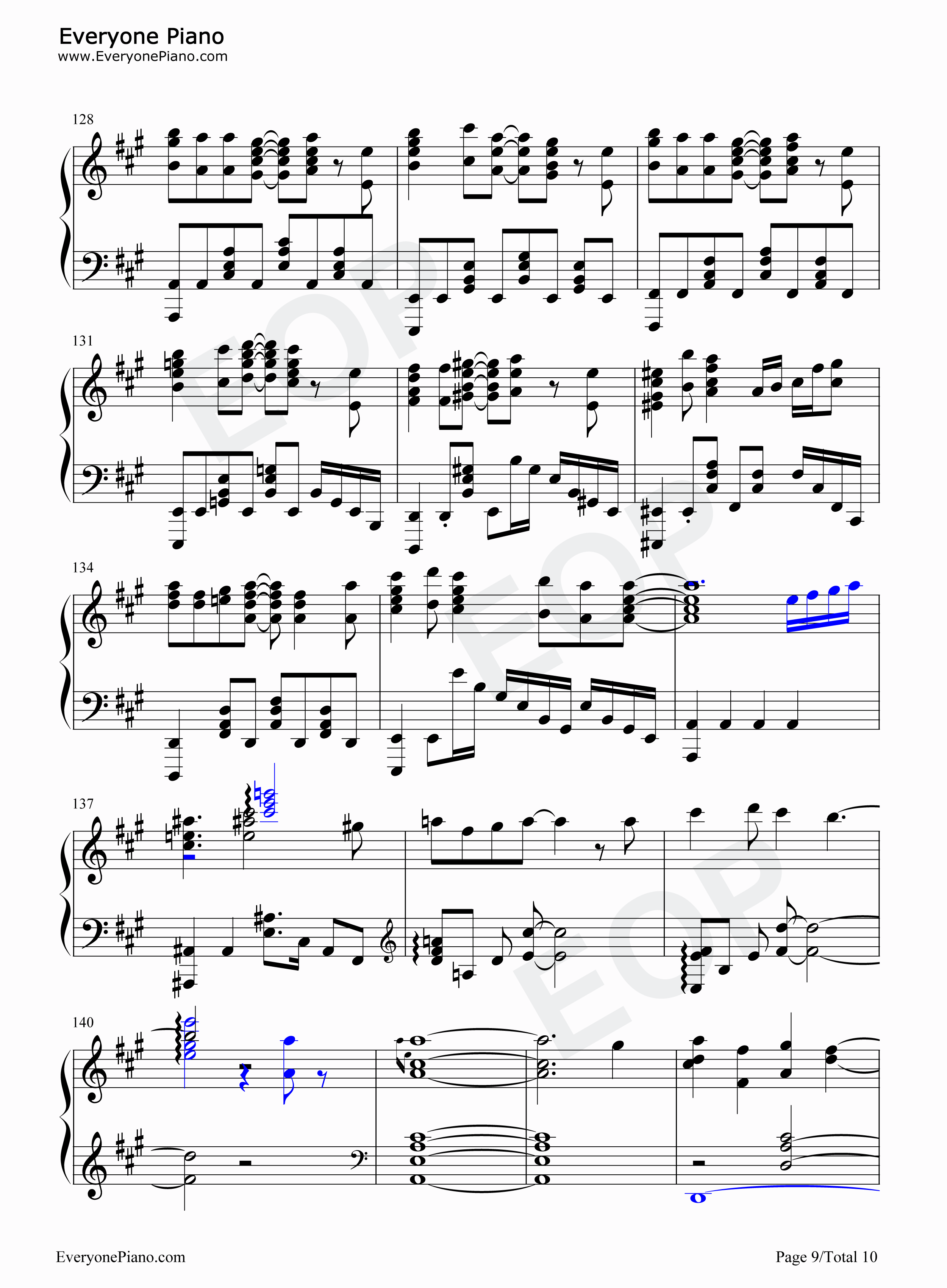 木漏れ日のエール钢琴谱_Machico_大西沙织