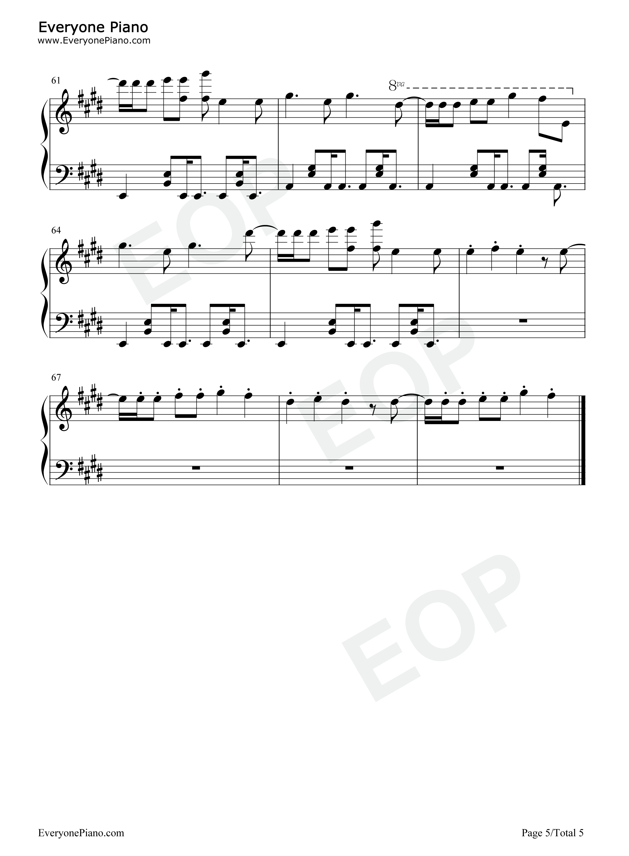 10_Months钢琴谱_Enhypen