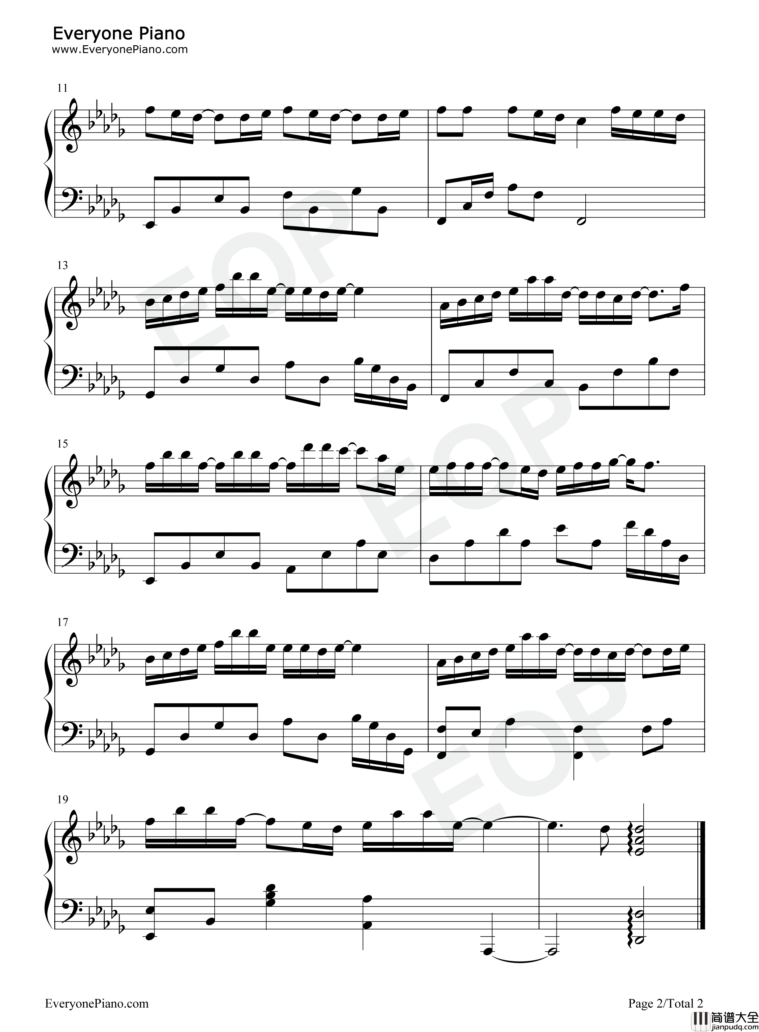 落海钢琴谱_任然