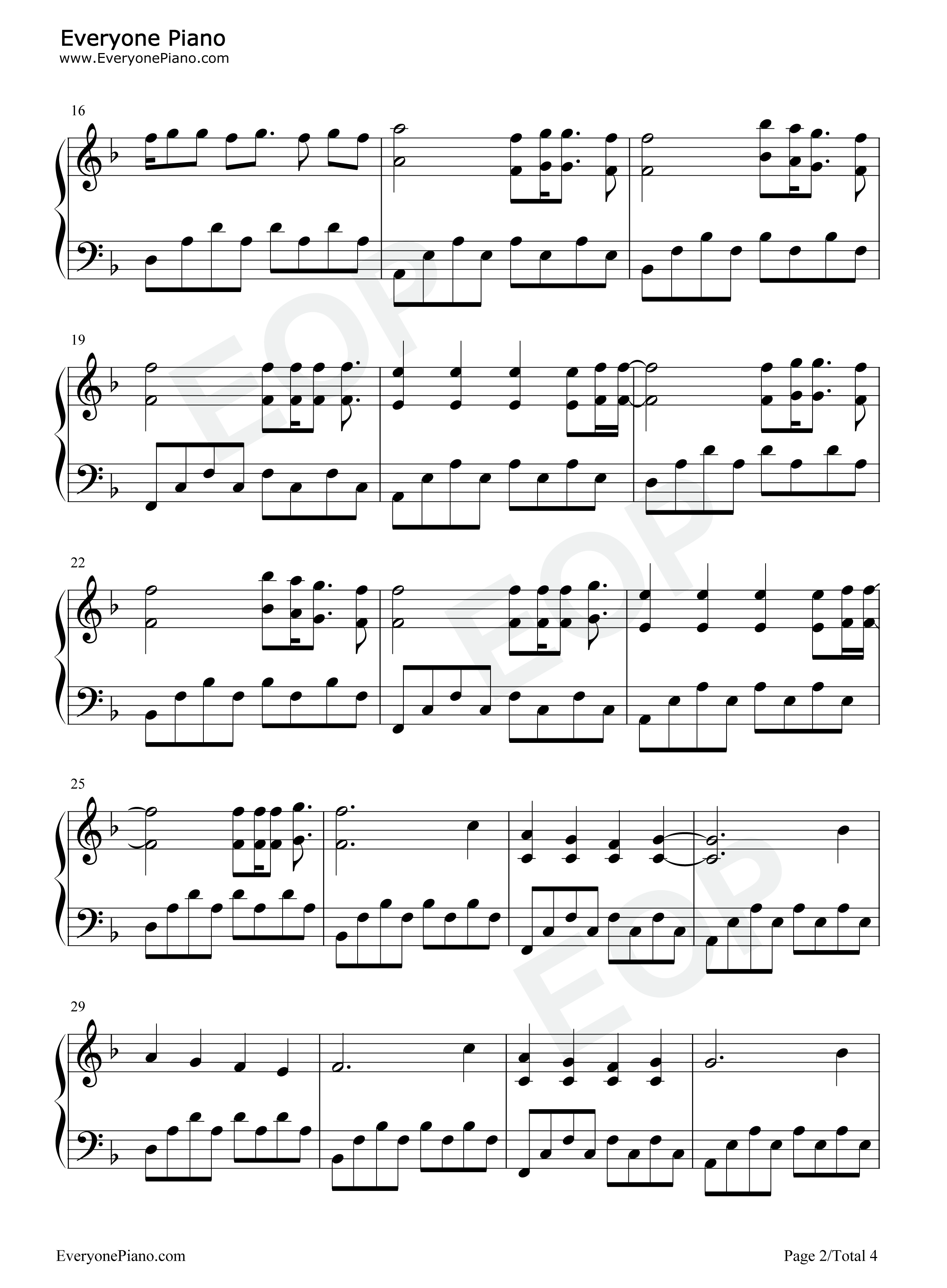 Start_Over钢琴谱_Gaho