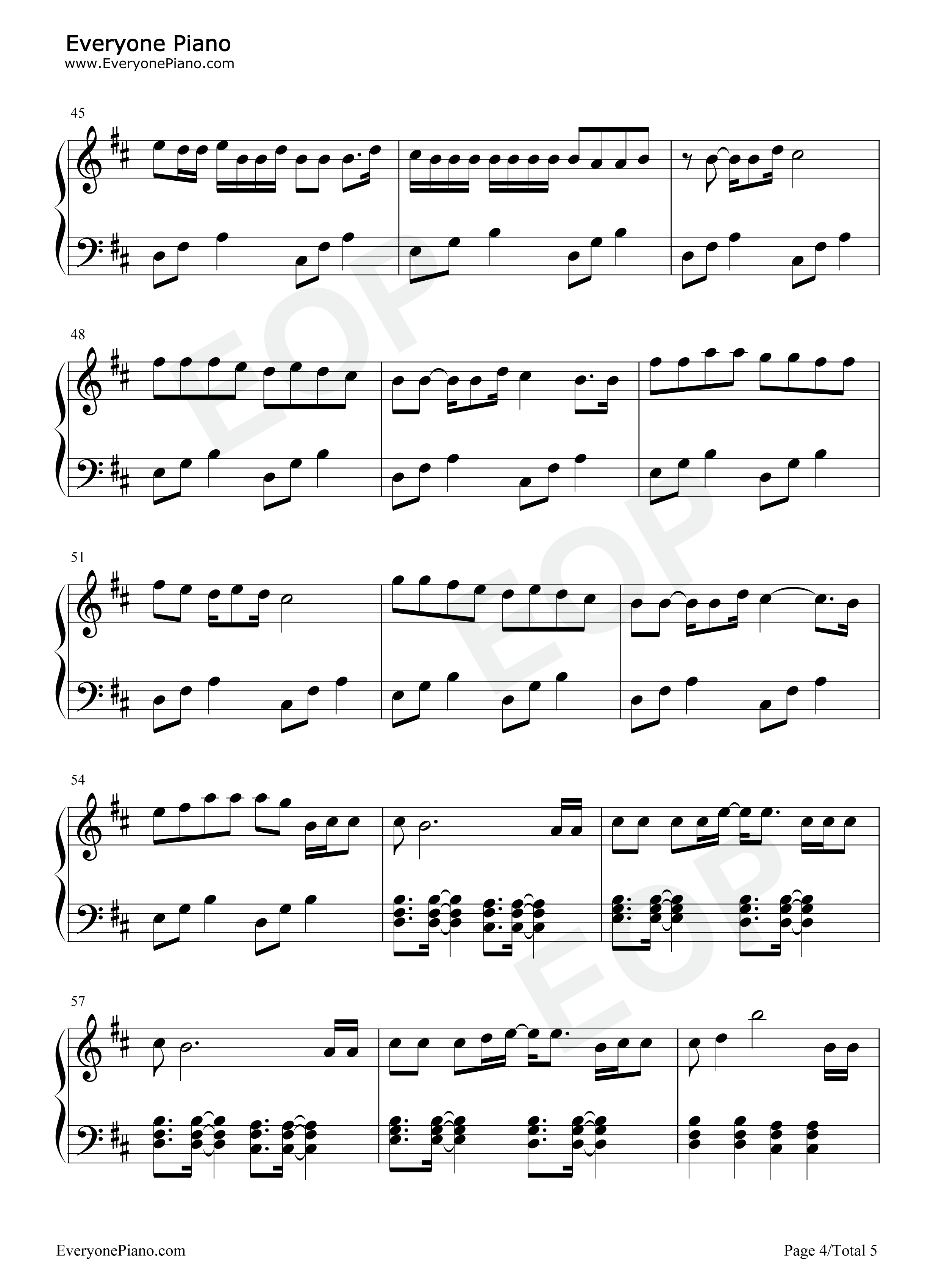 Baby_Im_Jealous钢琴谱_Bebe_Rexha_Doja_Cat