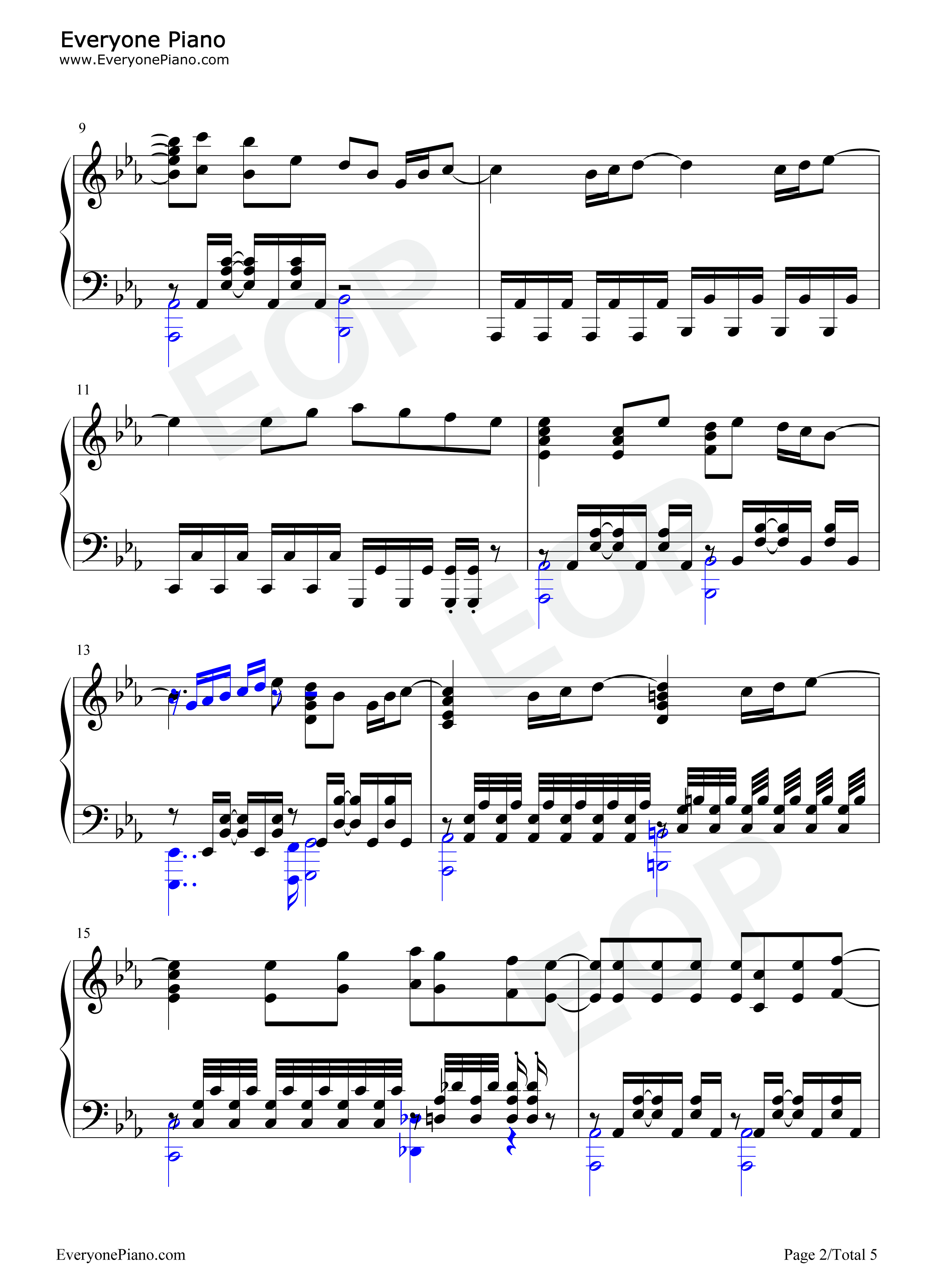 突破口钢琴谱_Super_Beaver