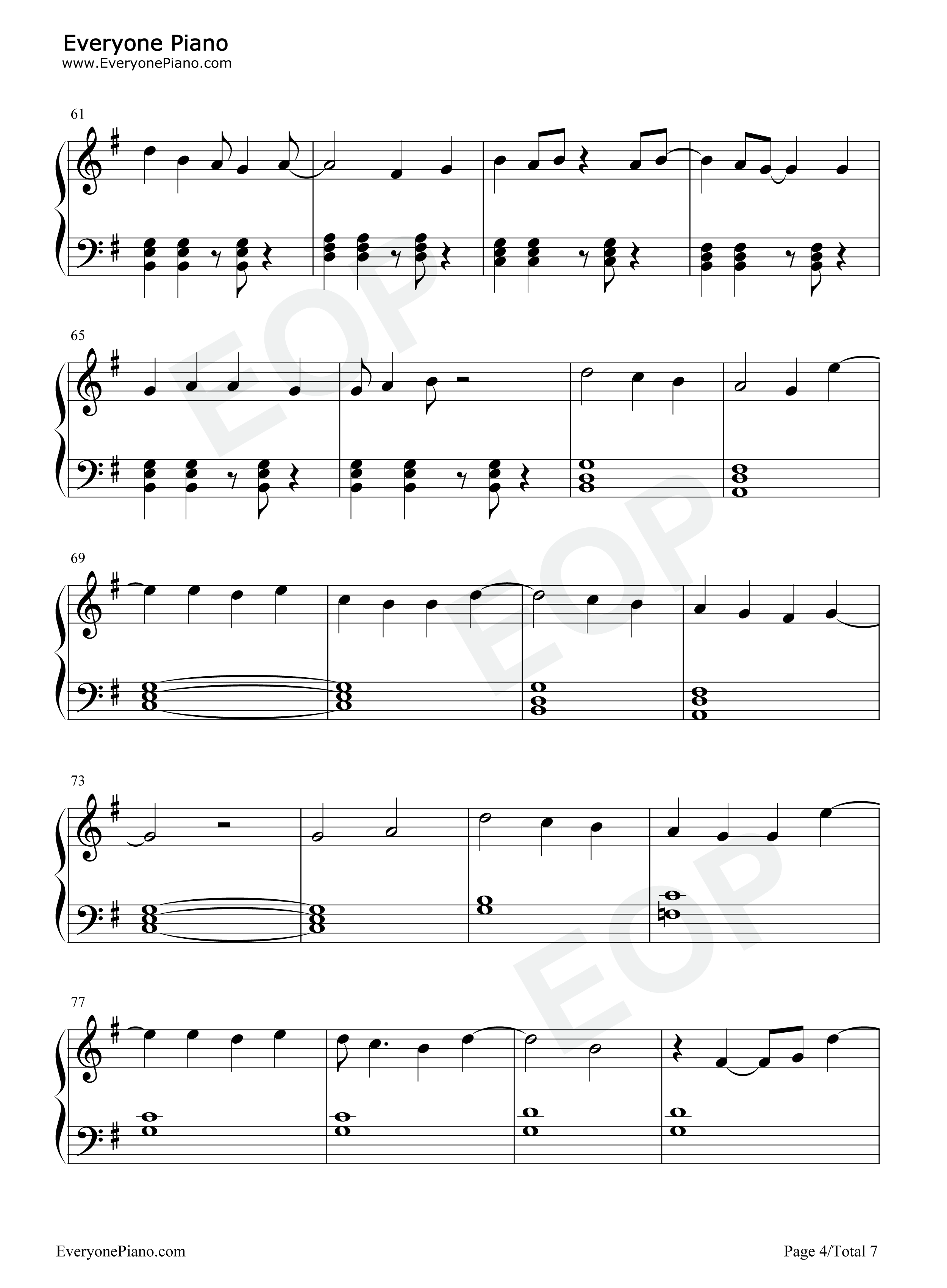 Choker钢琴谱_Twenty_One_Pilots