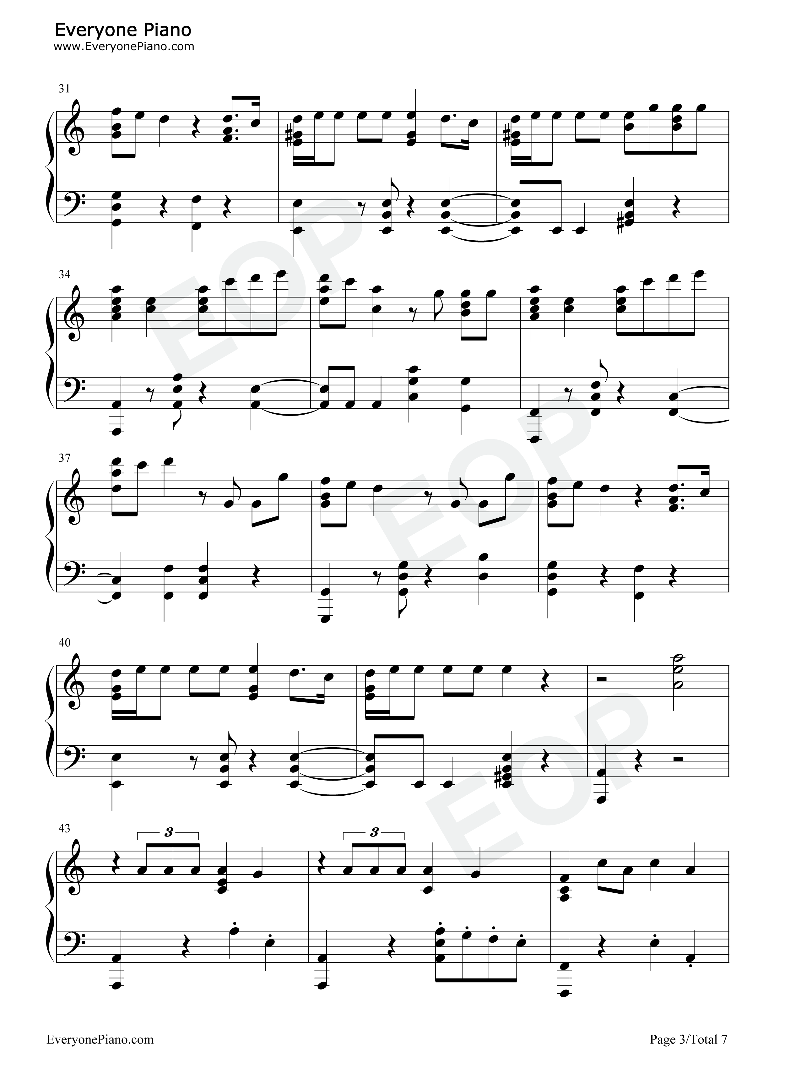 Burn_the_Floor钢琴谱_Super_Junior