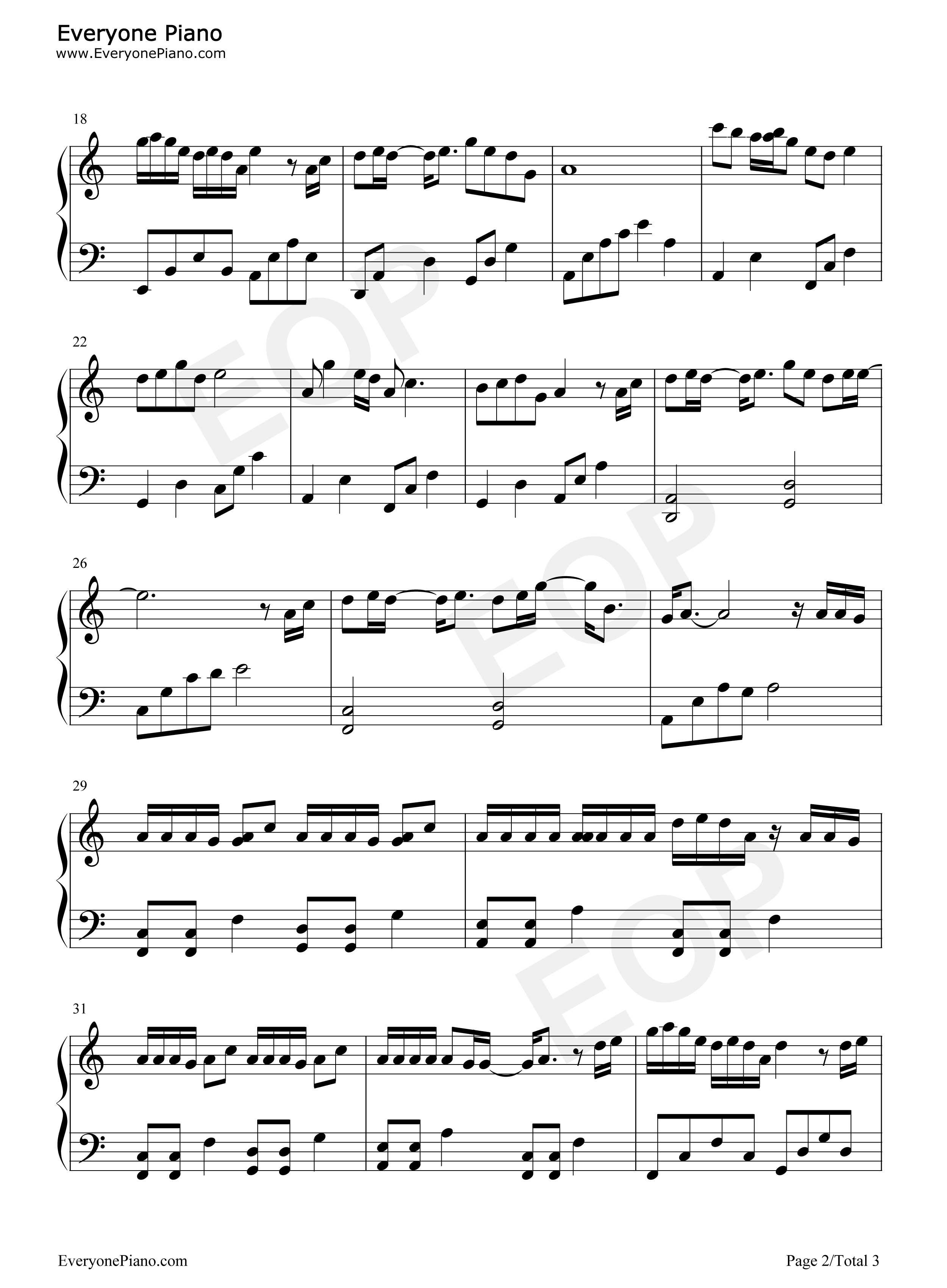 海底钢琴谱_一支榴莲