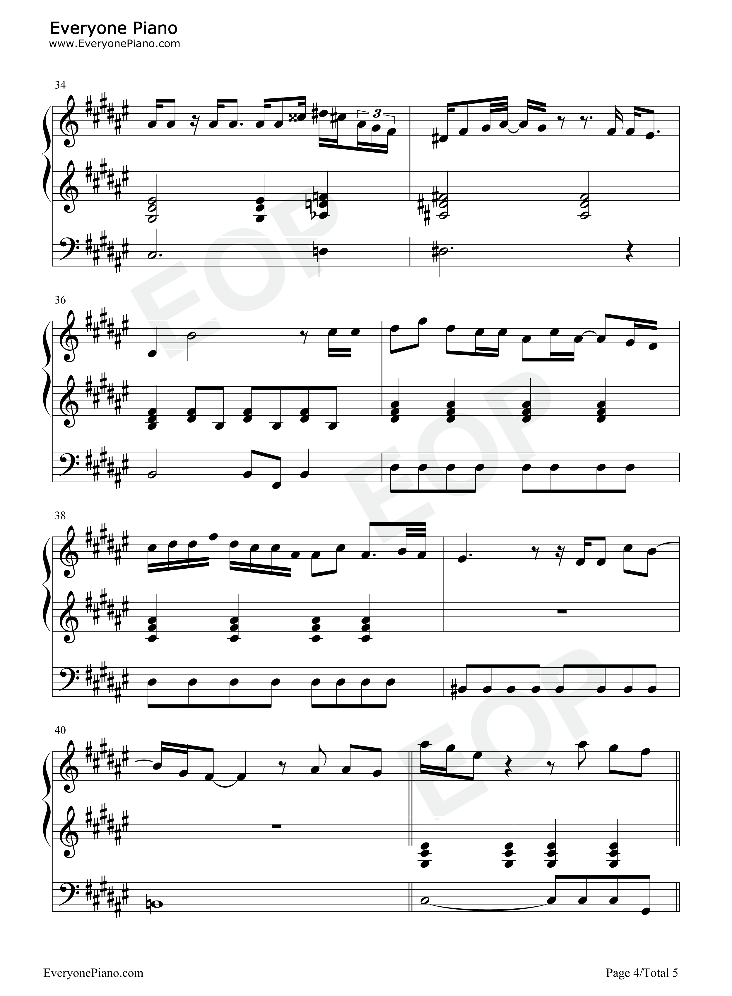 Older钢琴谱_Ben_Platt