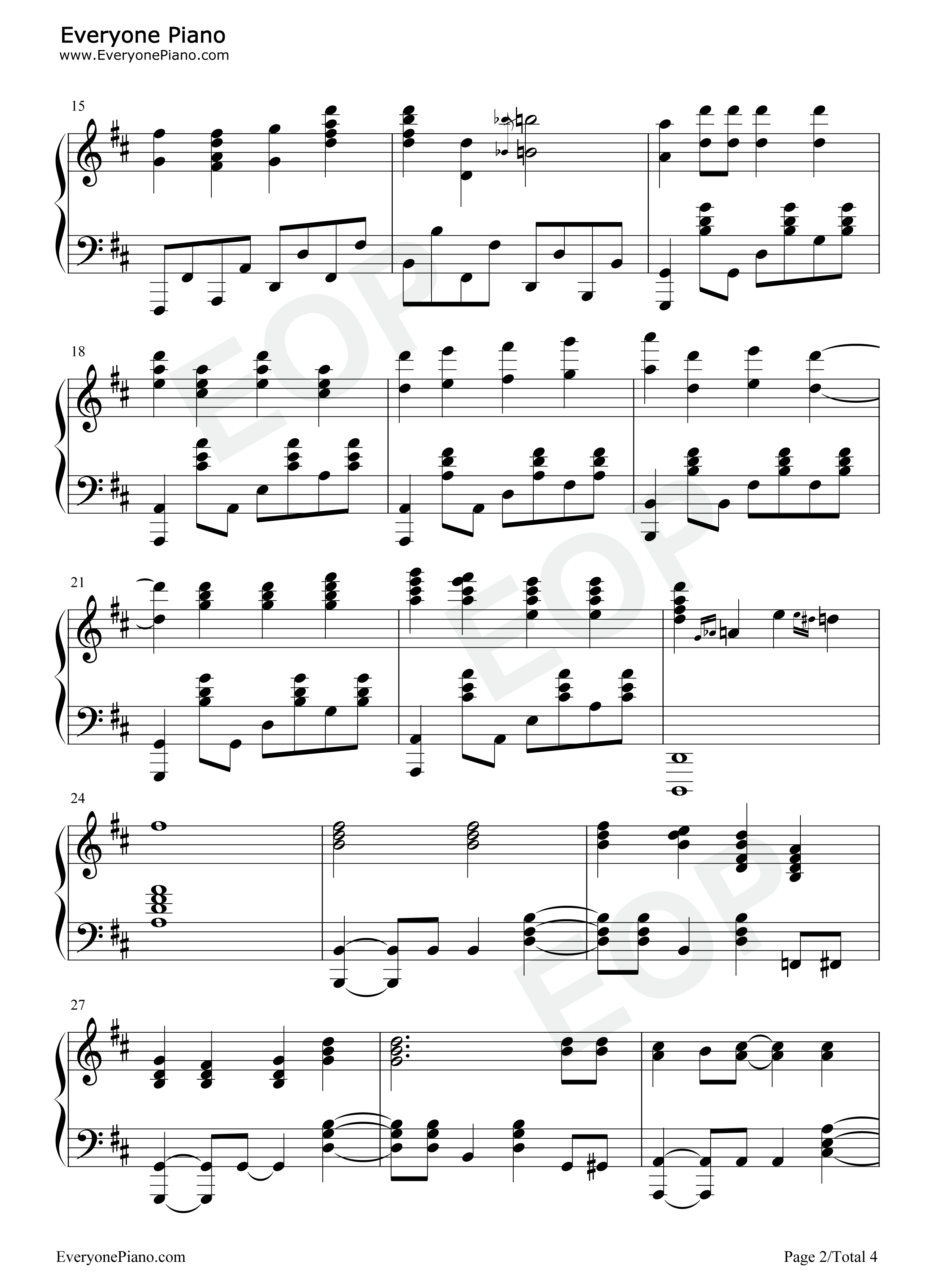 記憶の箱舟钢琴谱_伊东歌词太郎