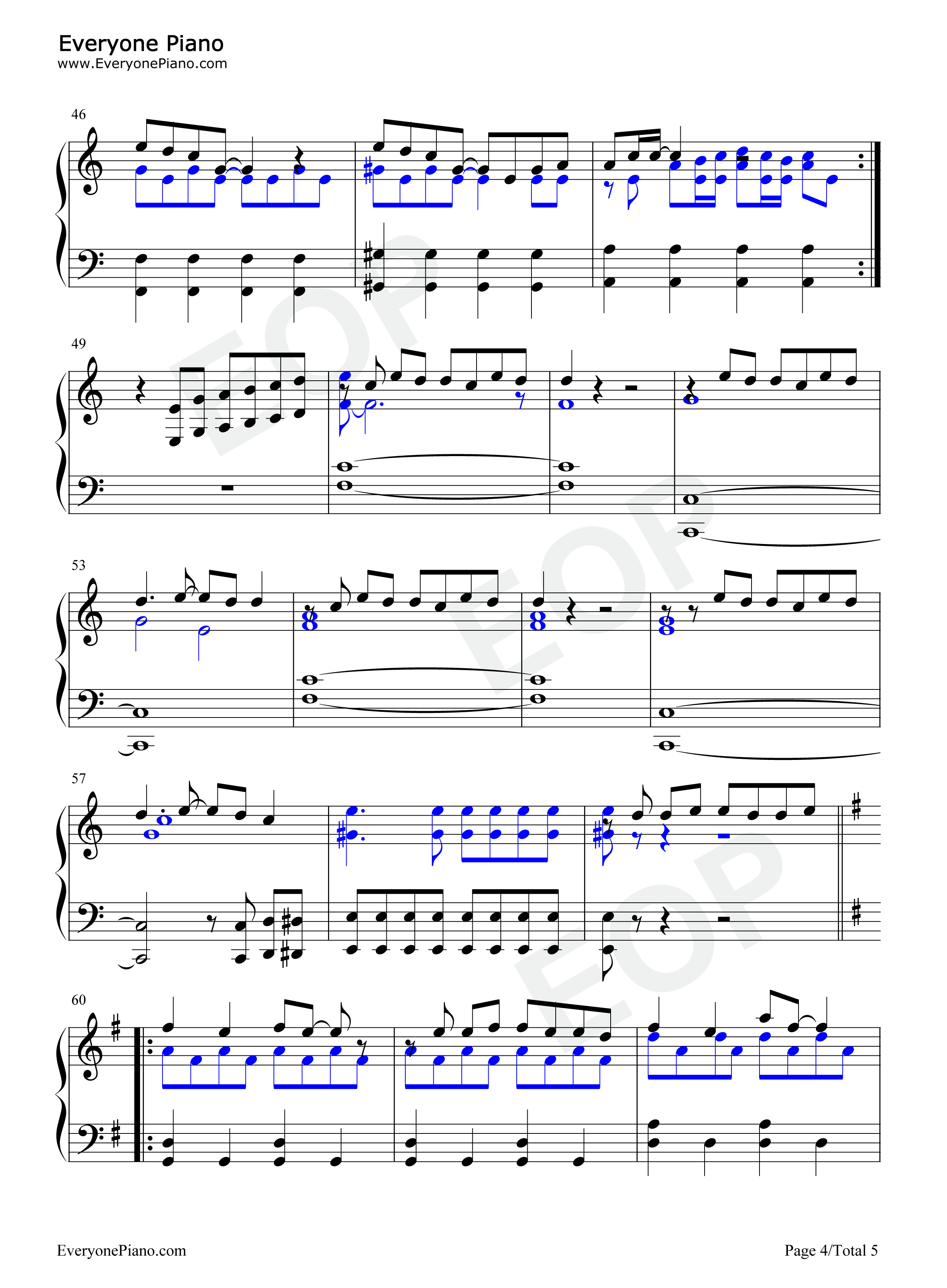 Turn_On_The_Lights钢琴谱_Jamie_Cullum