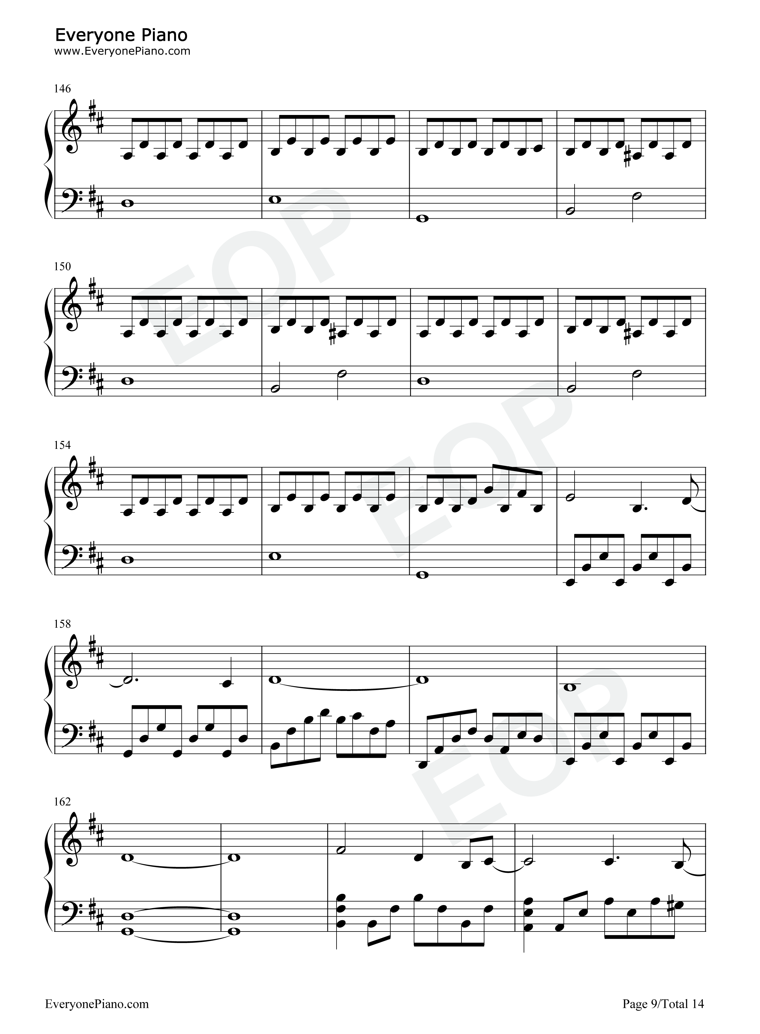 Far_From_Heaven钢琴谱_Evanescence