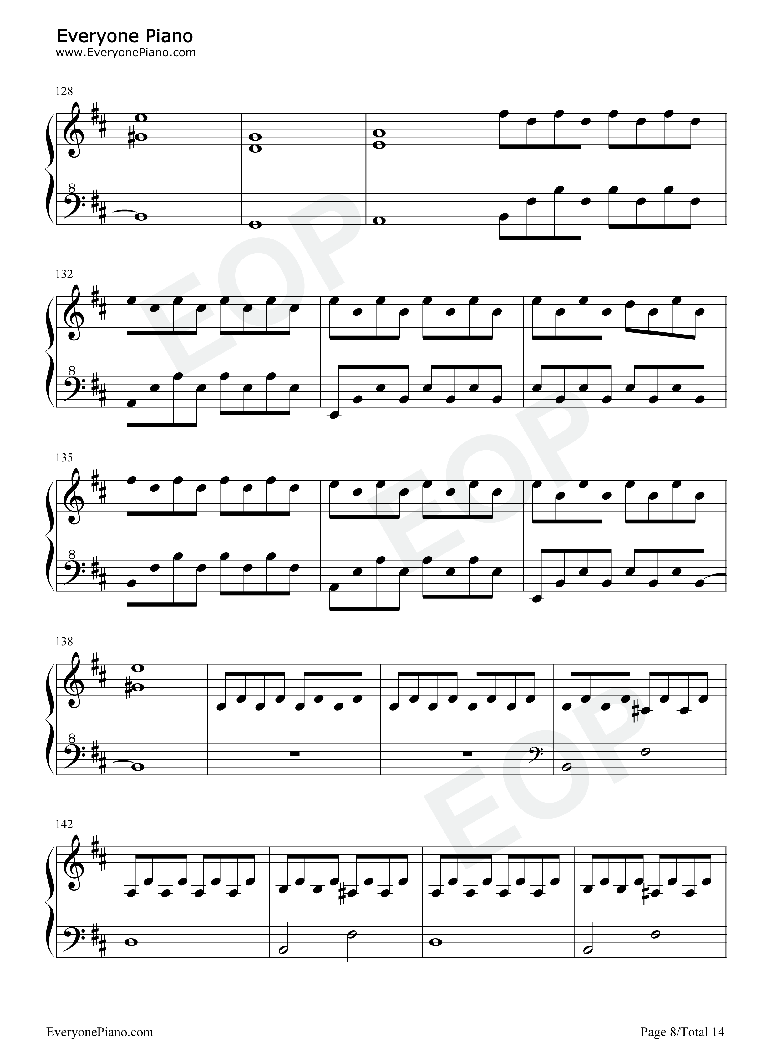 Far_From_Heaven钢琴谱_Evanescence