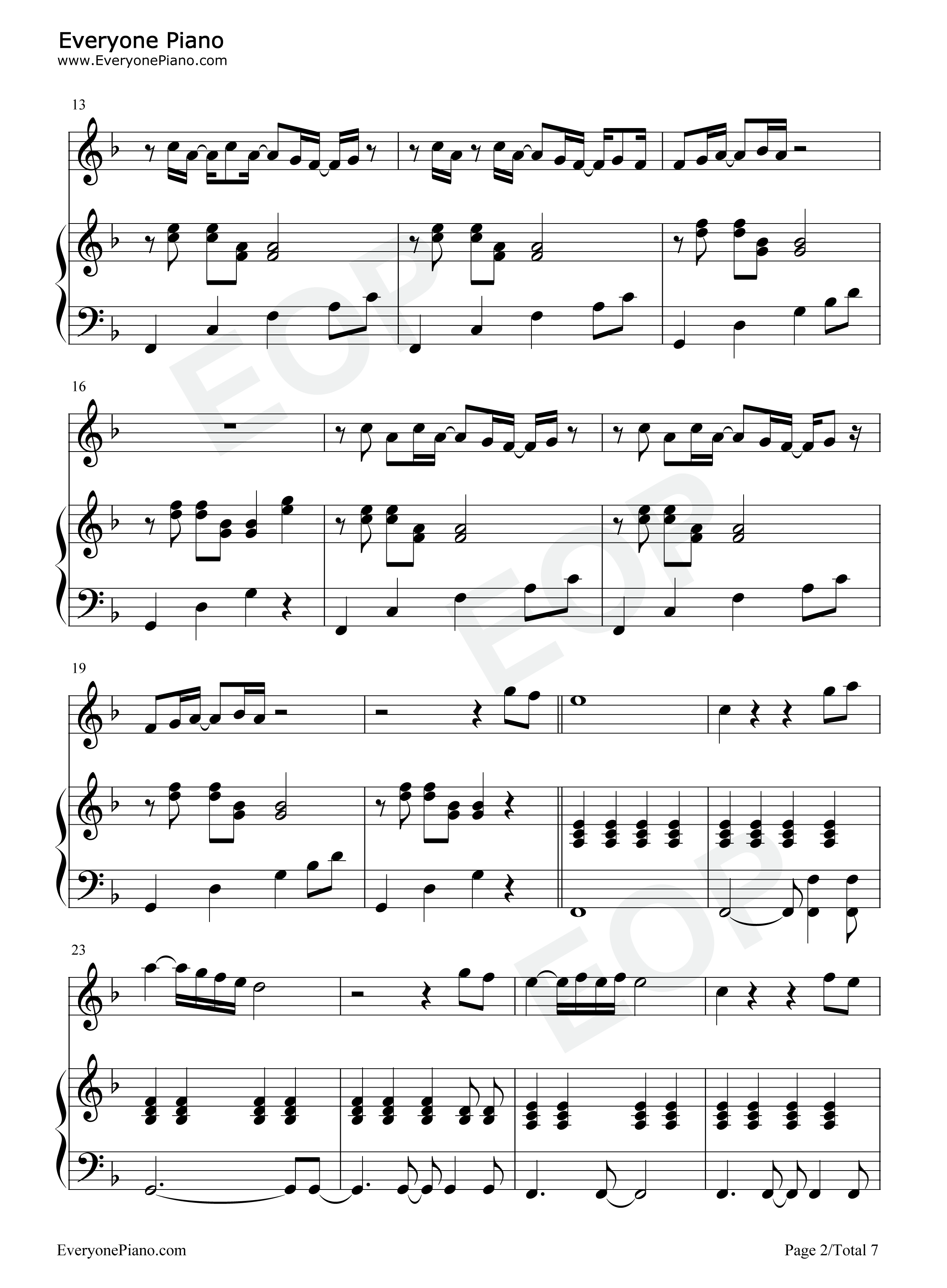 Angel钢琴谱_Finneas