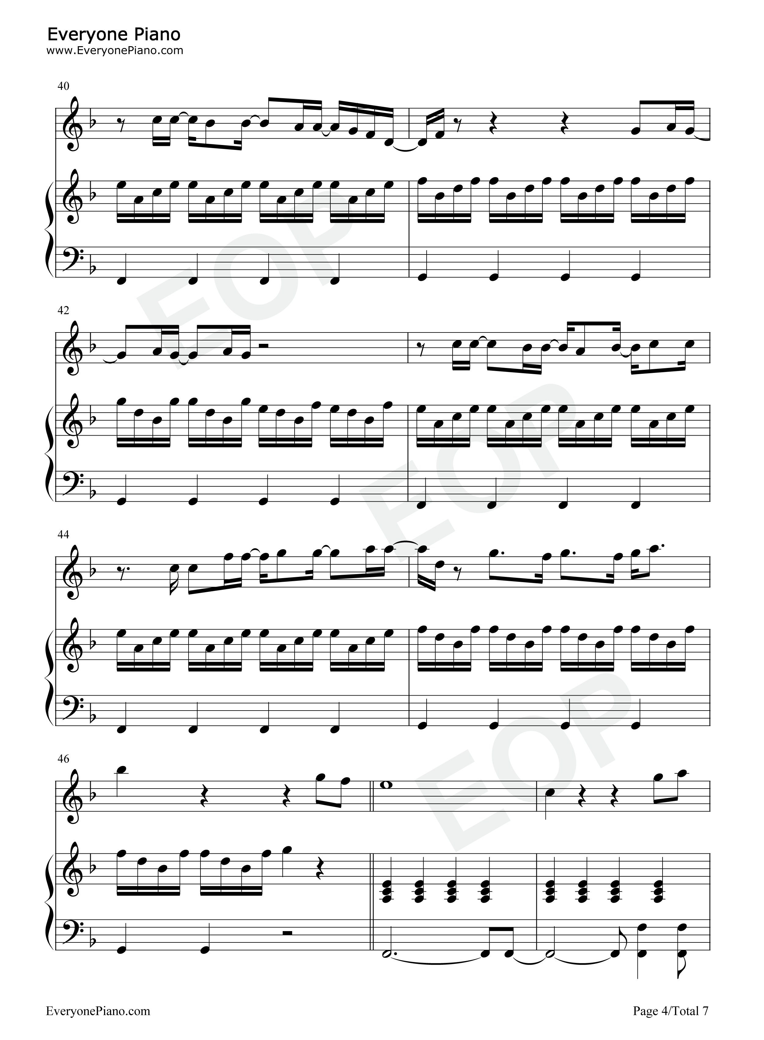 Angel钢琴谱_Finneas