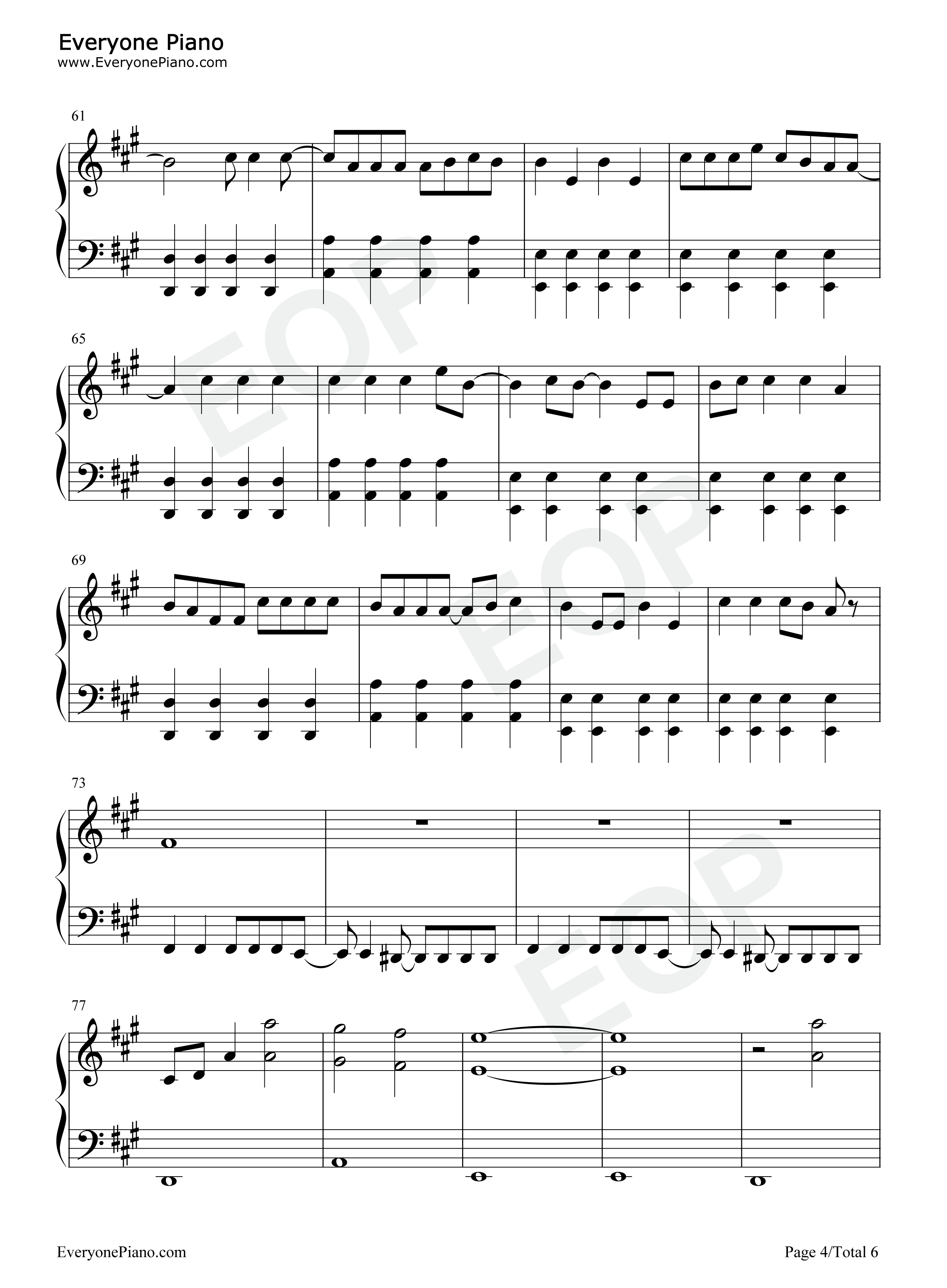 Good_4_U钢琴谱_Olivia_Rodrigo